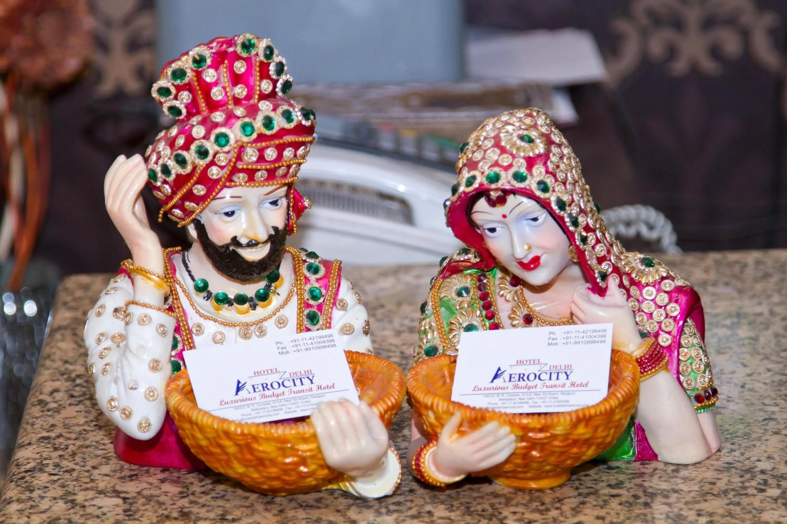 Decorative detail in Hotel Delhi Aerocity