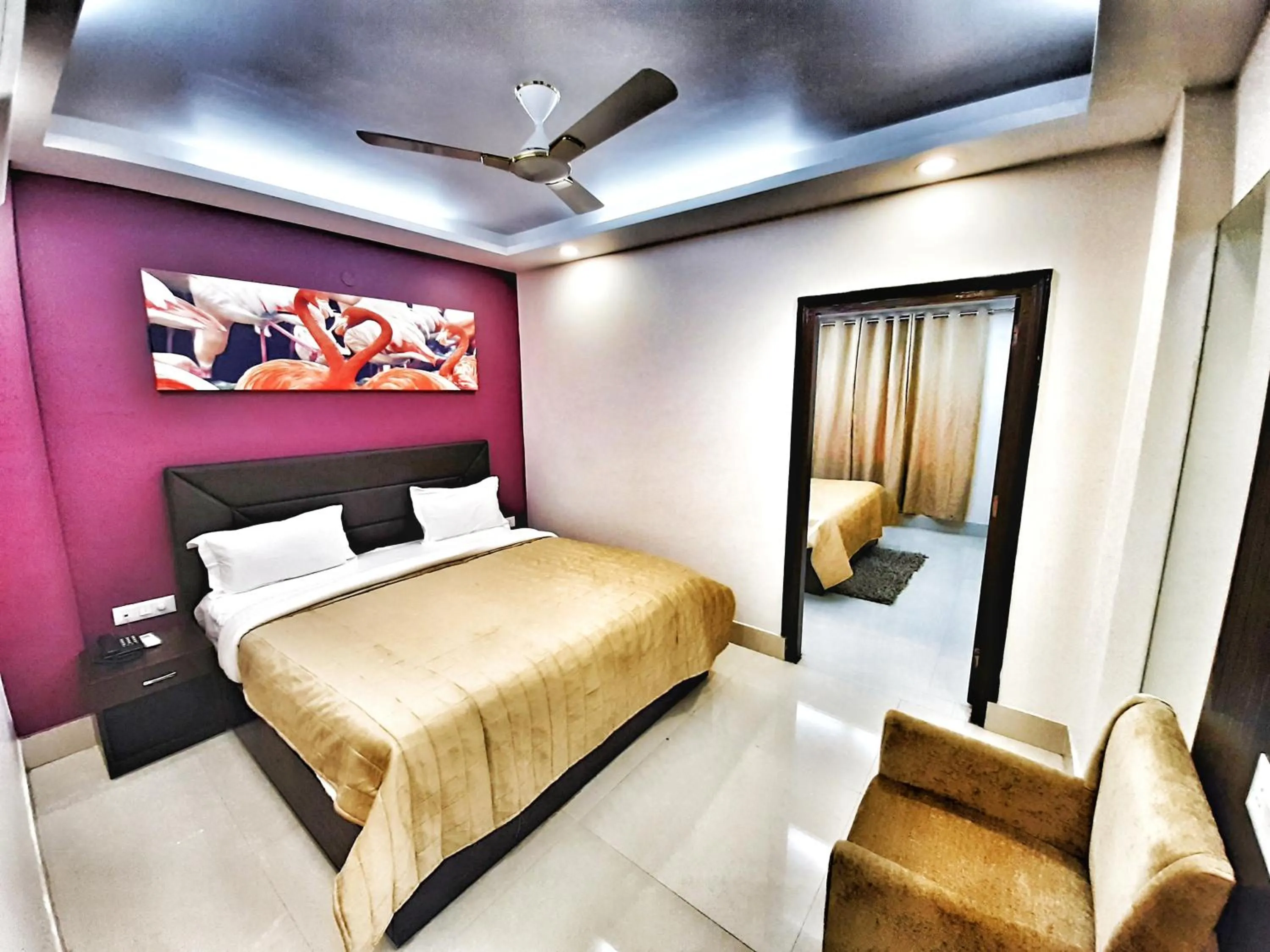Bed in Hotel Delhi Aerocity