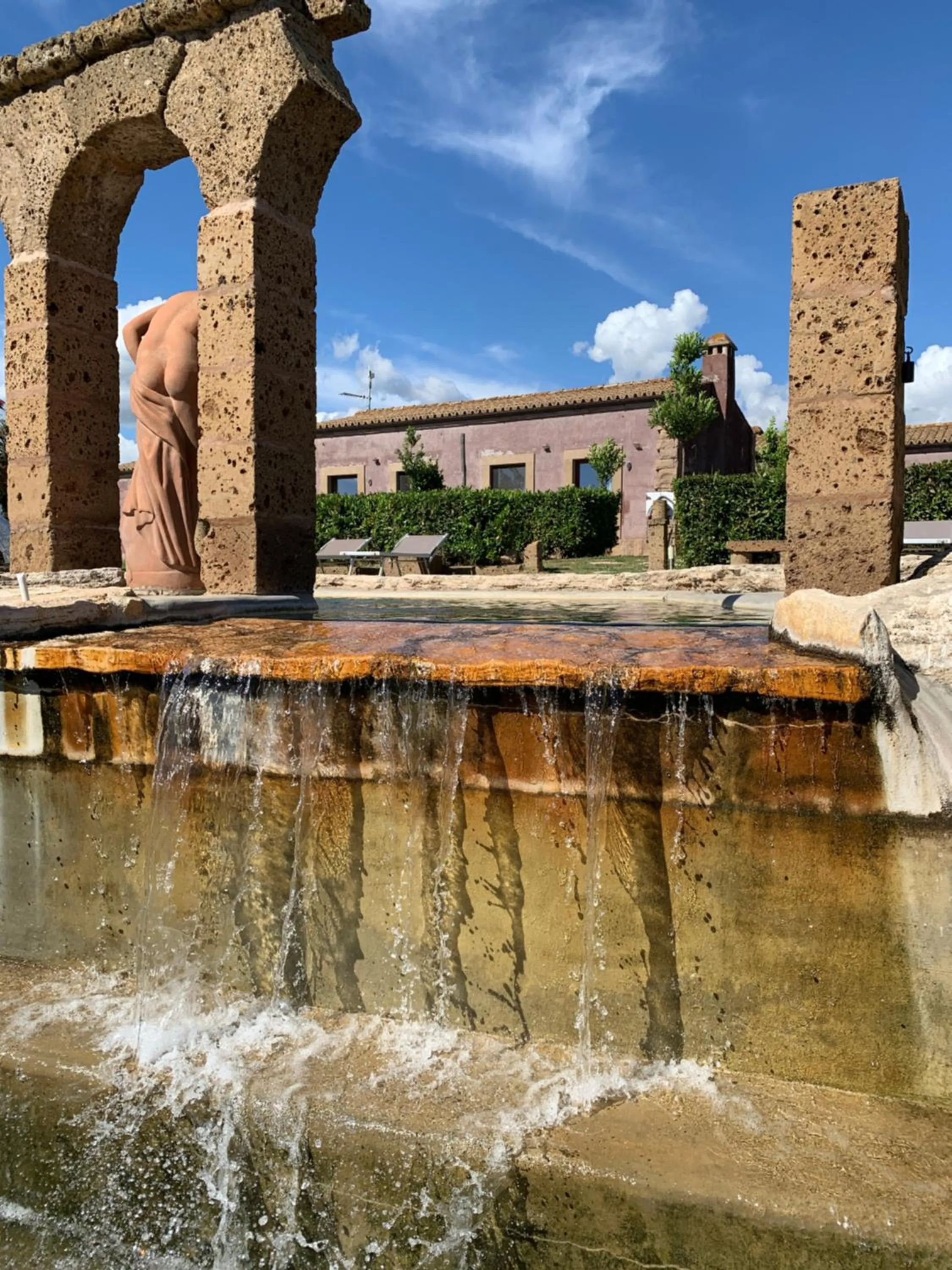 Pool view in Resort Fonte Vulci