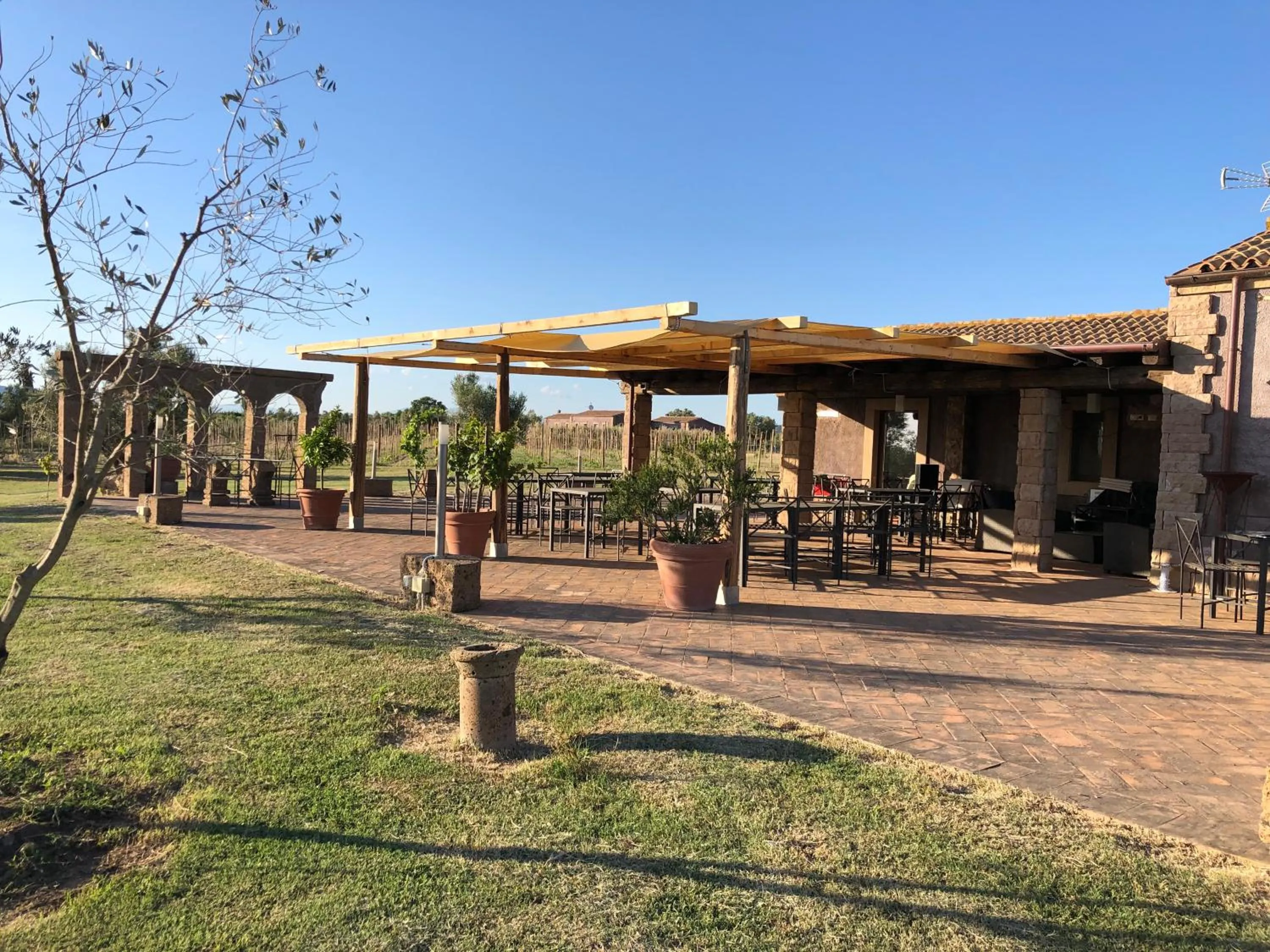 Restaurant/places to eat in Resort Fonte Vulci