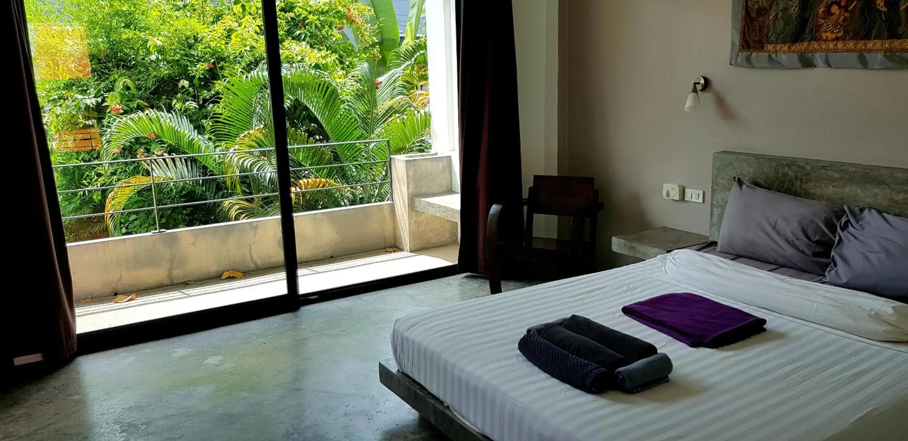 Garden view, Bed in Sairee Sairee Guesthouse Garden view, Bed in Sairee Sairee Guesthouse