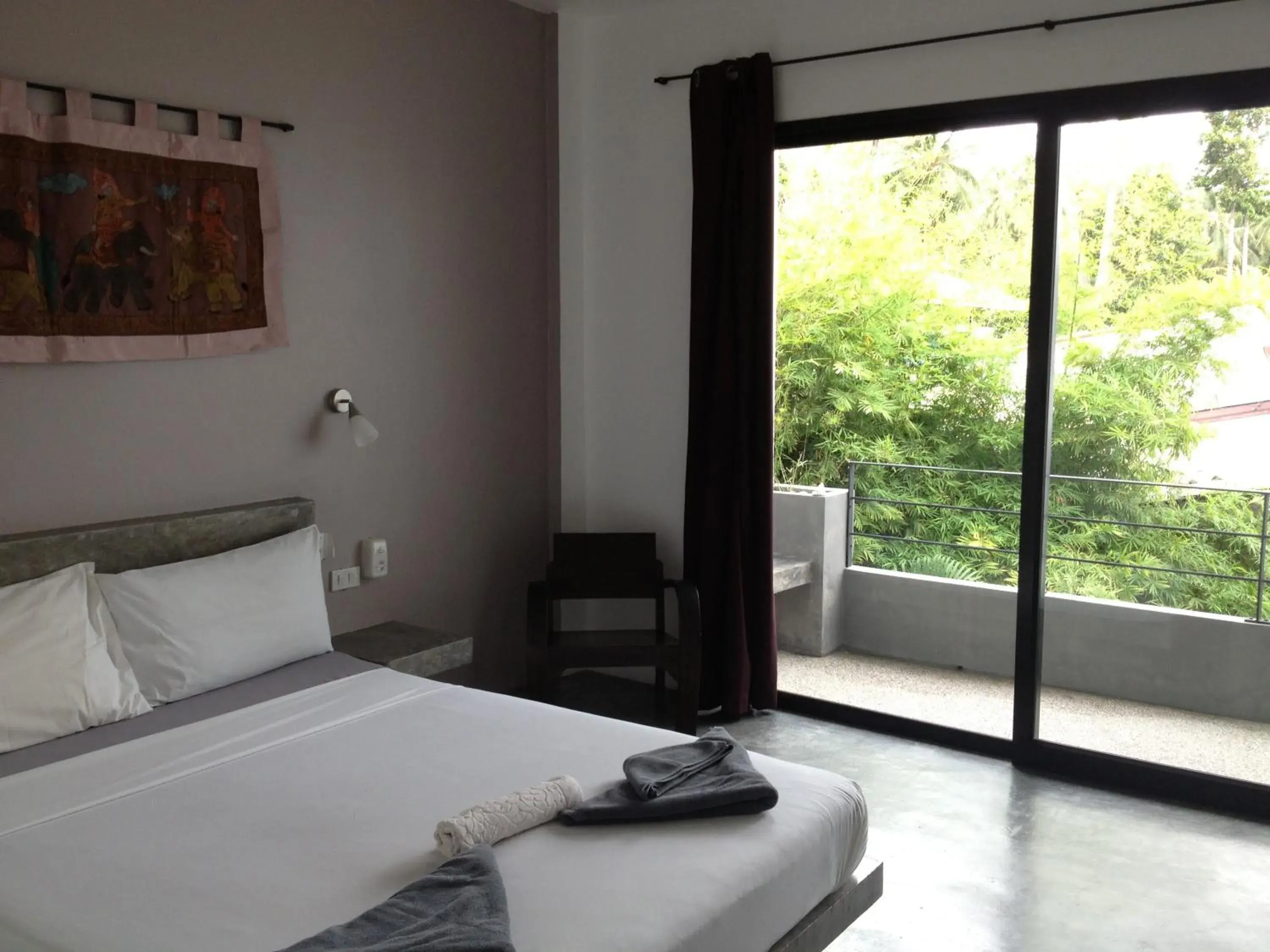 Balcony/Terrace, Bed in Sairee Sairee Guesthouse Balcony/Terrace, Bed in Sairee Sairee Guesthouse