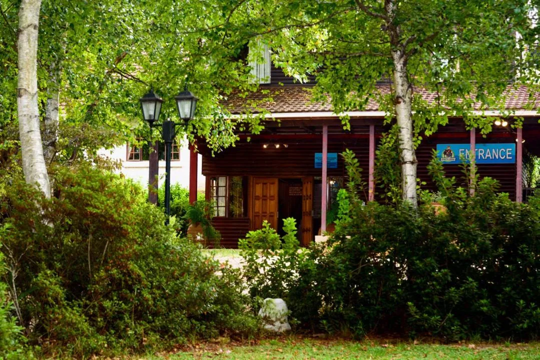 Garden view in Kings Lodge Hotel