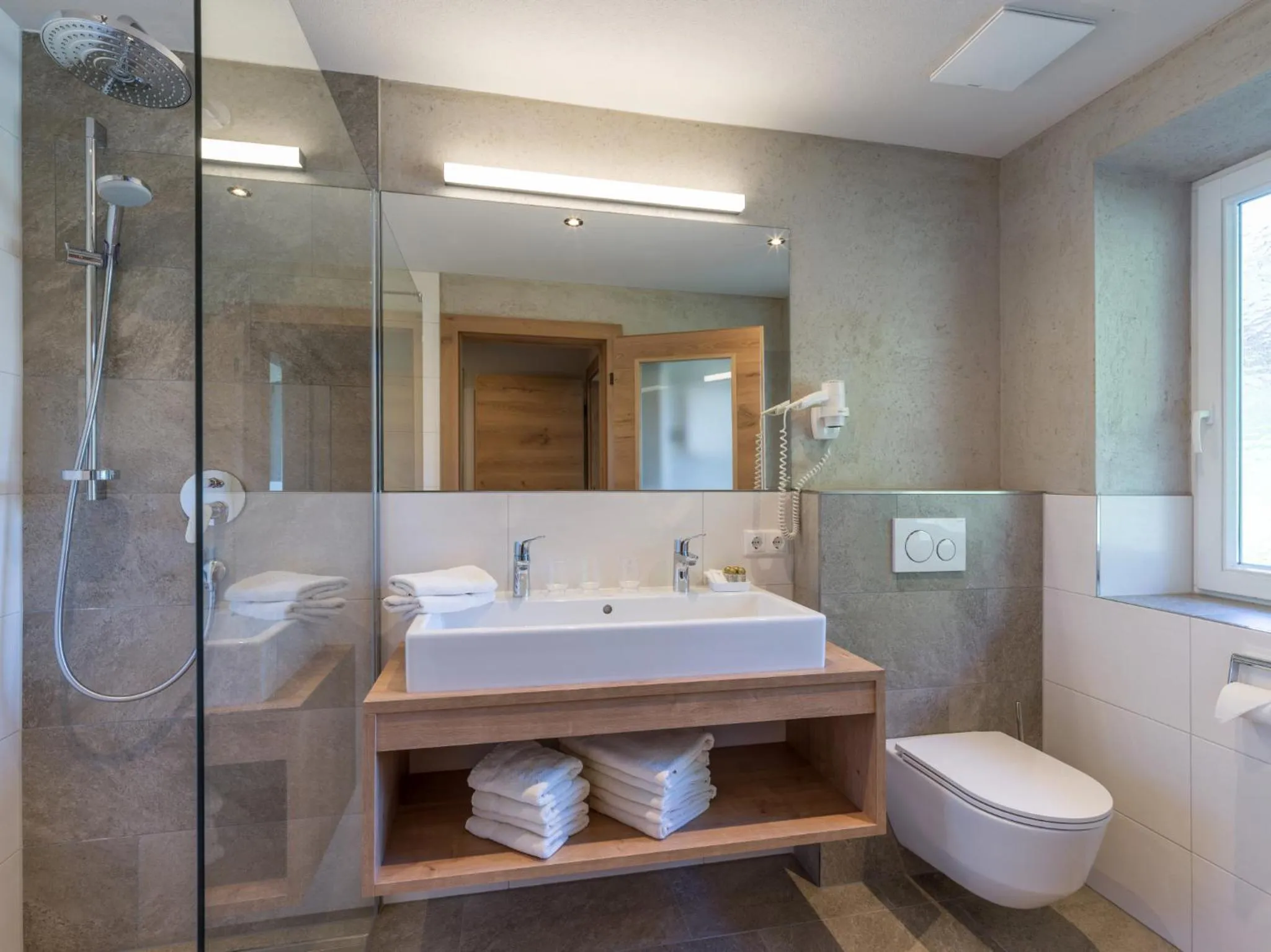 Shower in Apartments Rosenhof