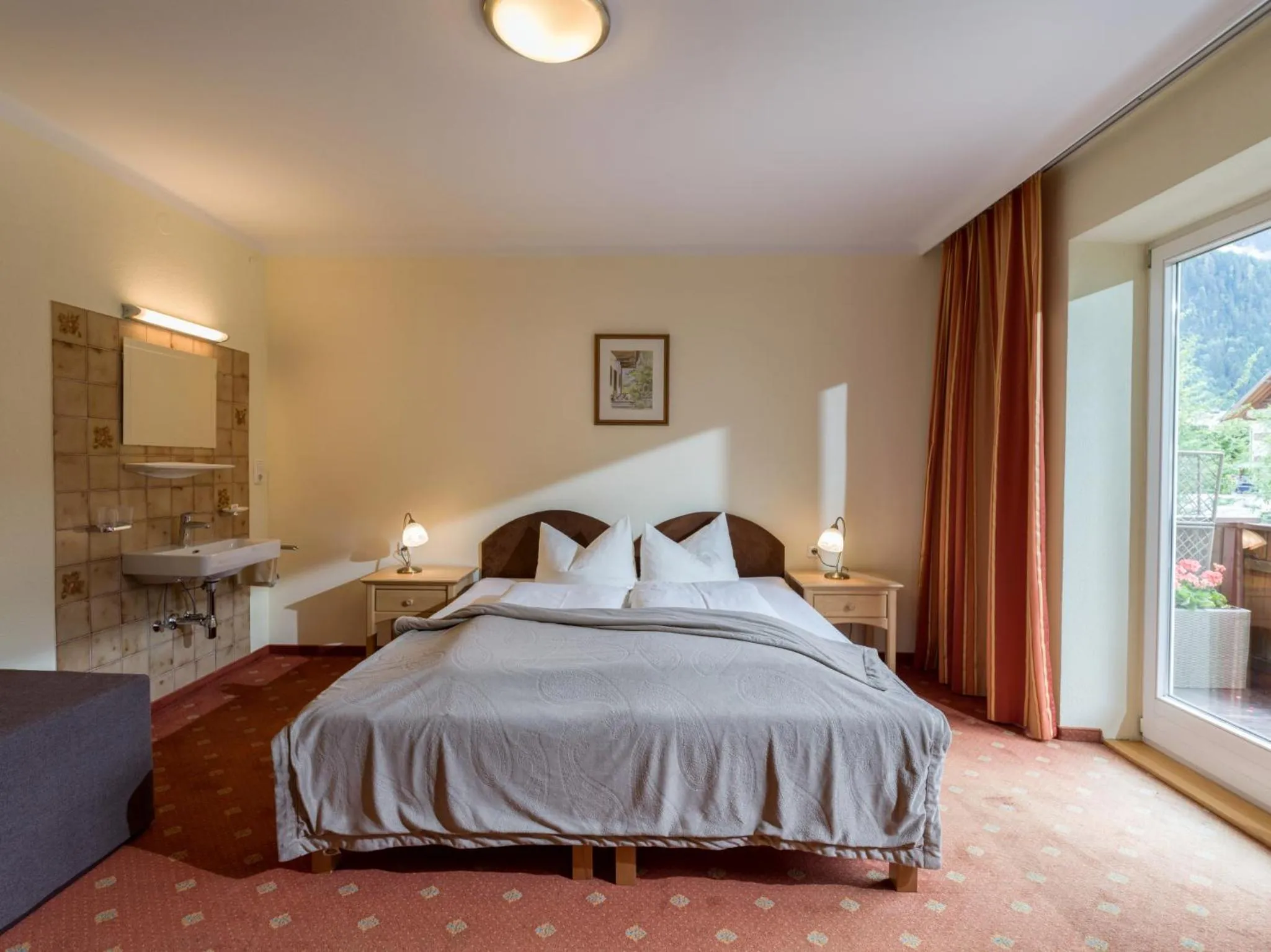 Bed in Apartments Rosenhof