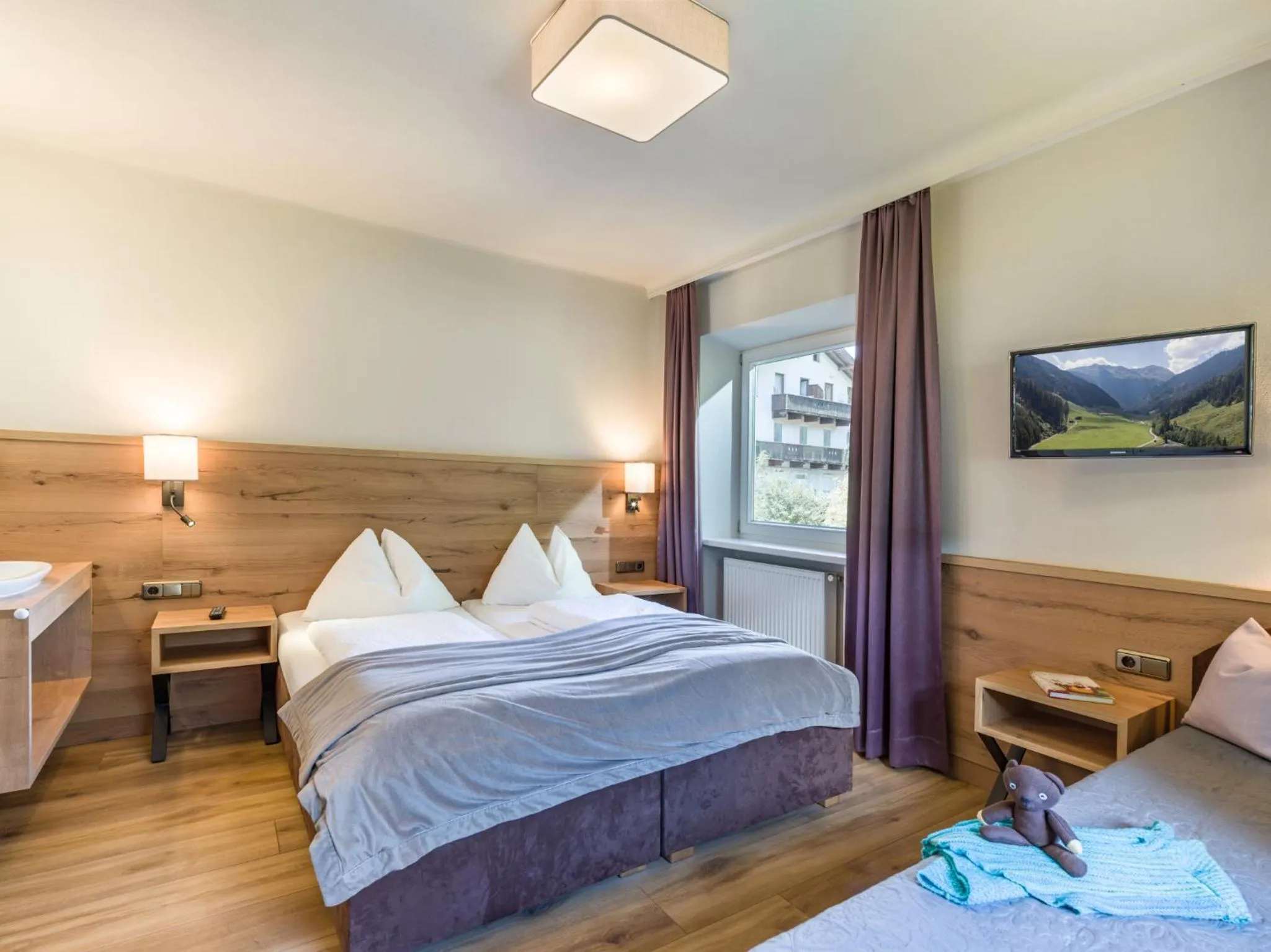 Bed in Apartments Rosenhof