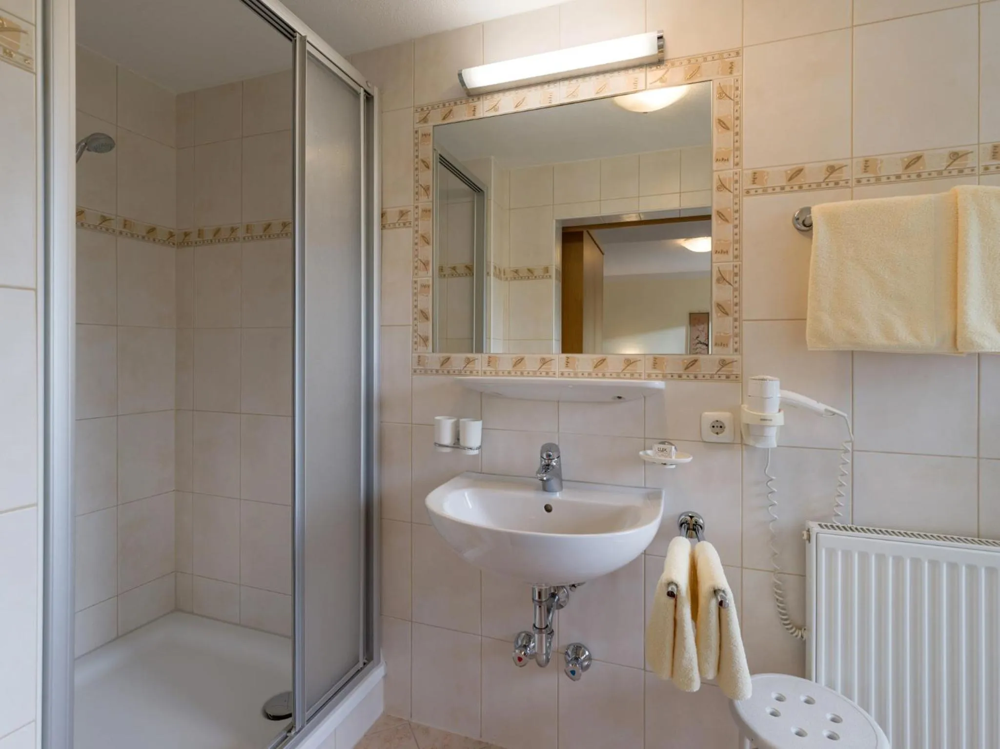 Shower in Apartments Rosenhof