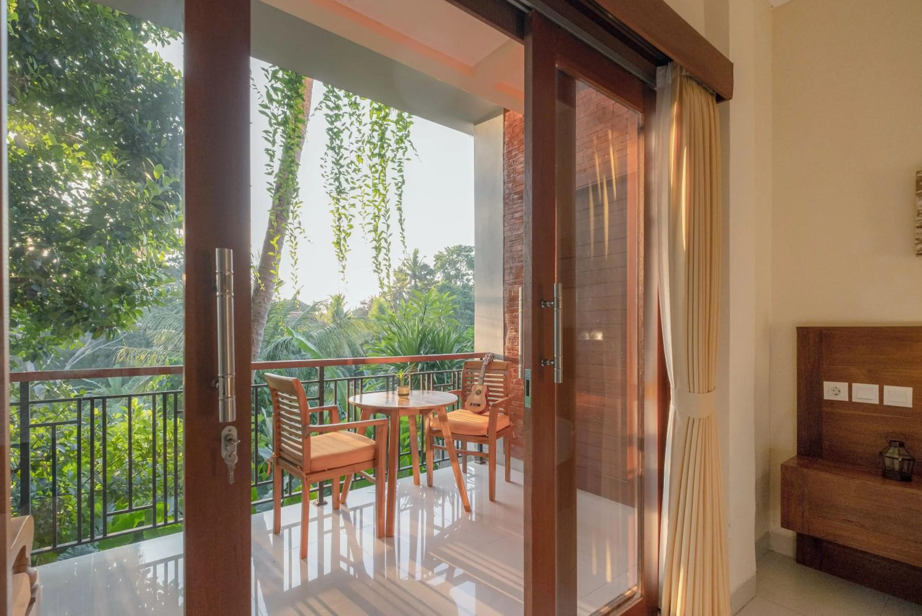Balcony/Terrace in Gunung Merta Bungalows