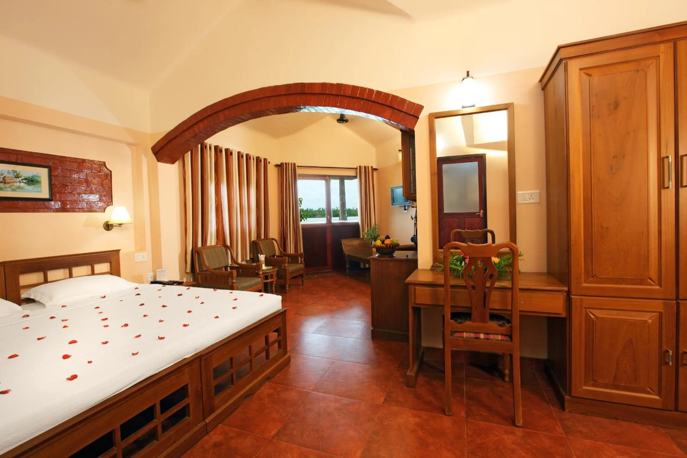 Photo of the whole room, Bed in Cherai Beach Resorts