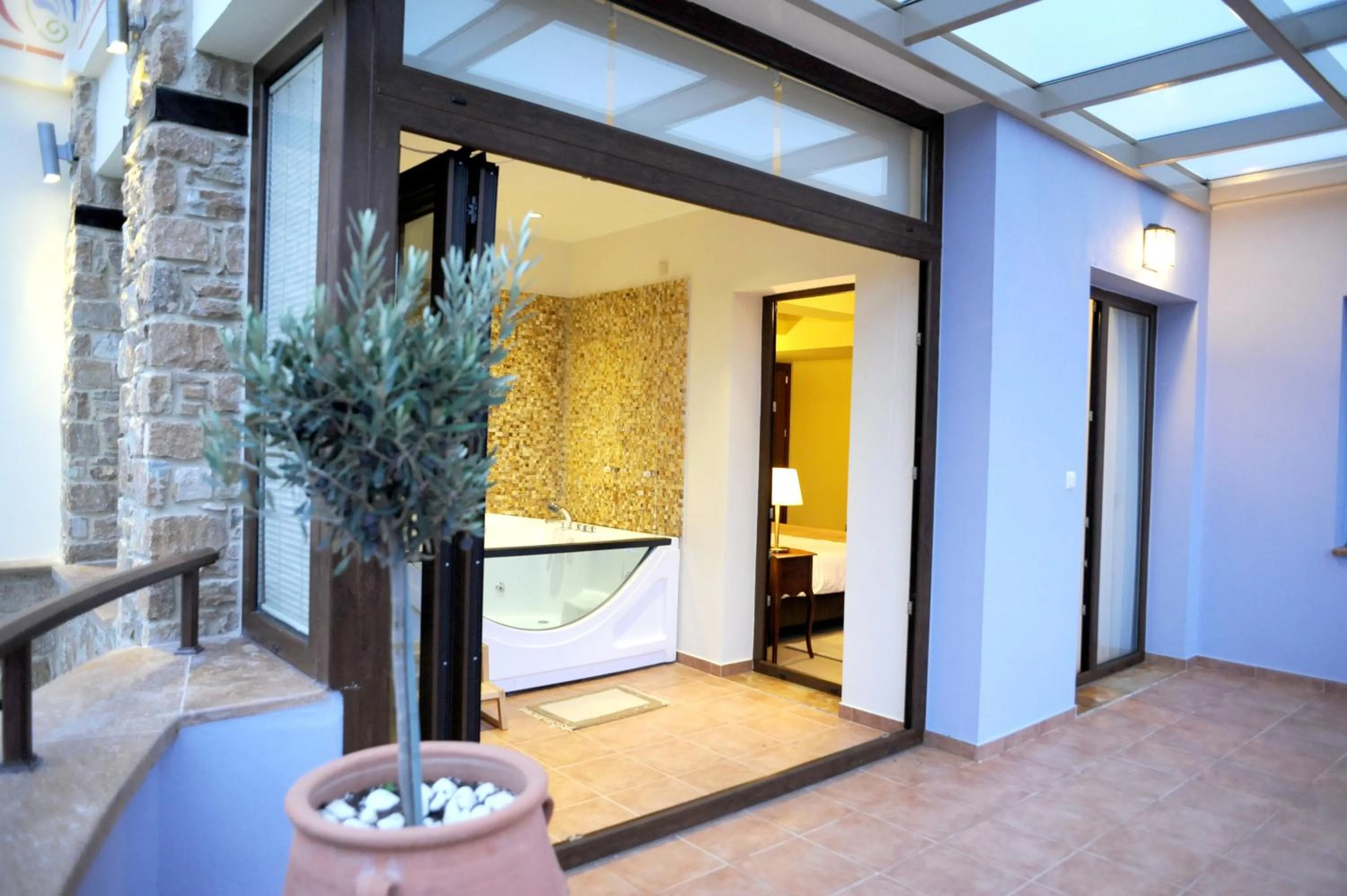 Spa and wellness centre/facilities in Agapi Luxury Hotel