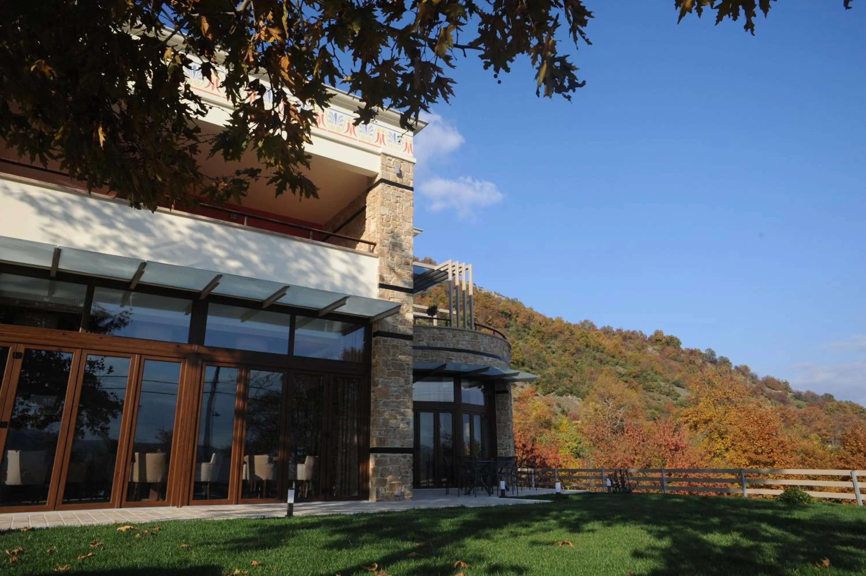 Facade/entrance in Agapi Luxury Hotel