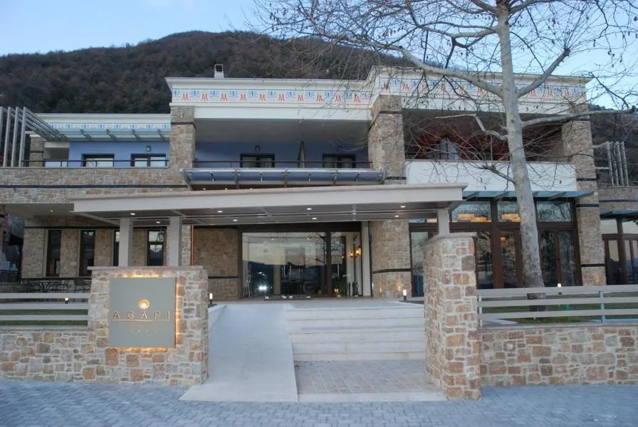 Facade/entrance in Agapi Luxury Hotel