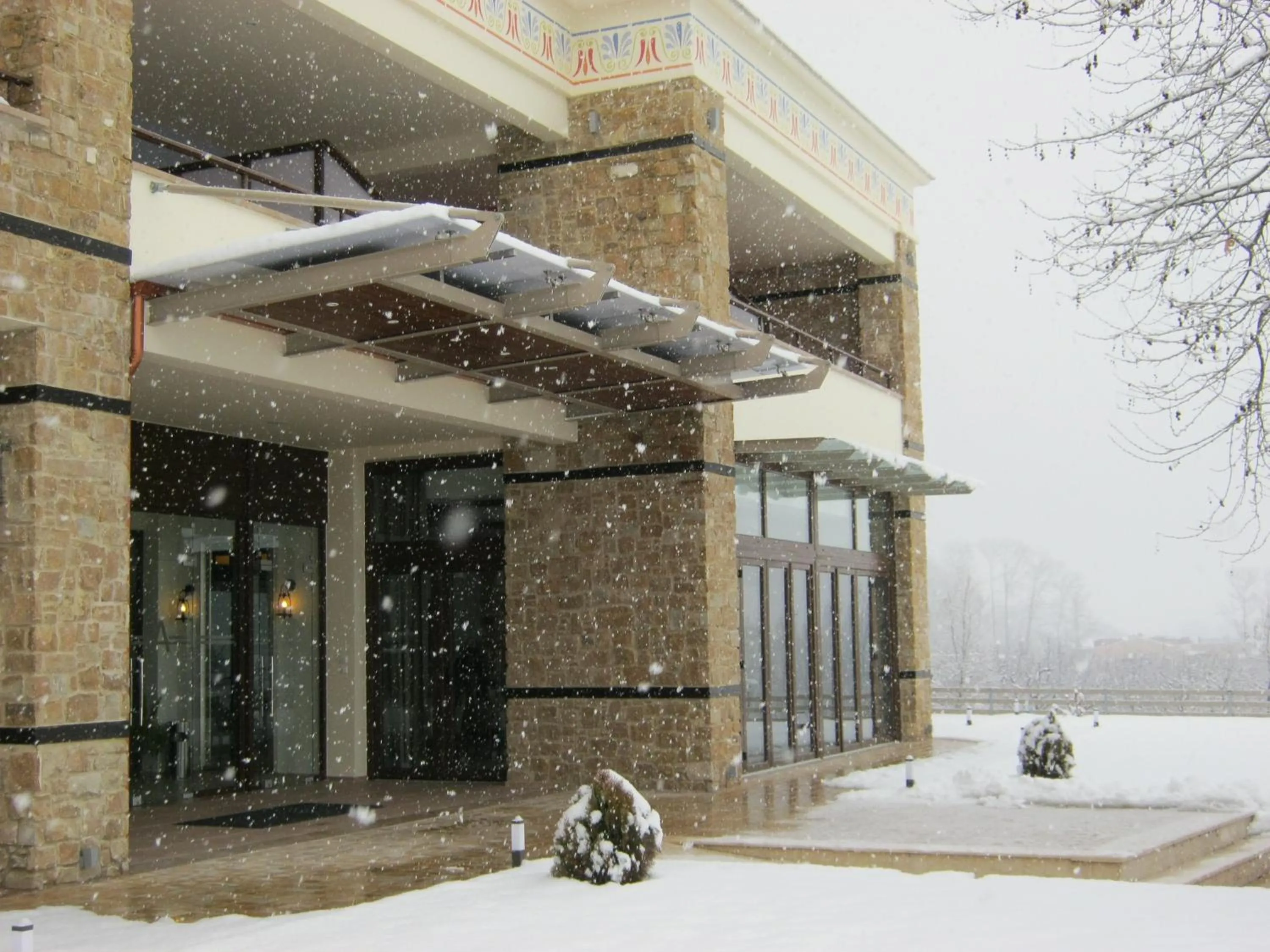 Facade/entrance in Agapi Luxury Hotel