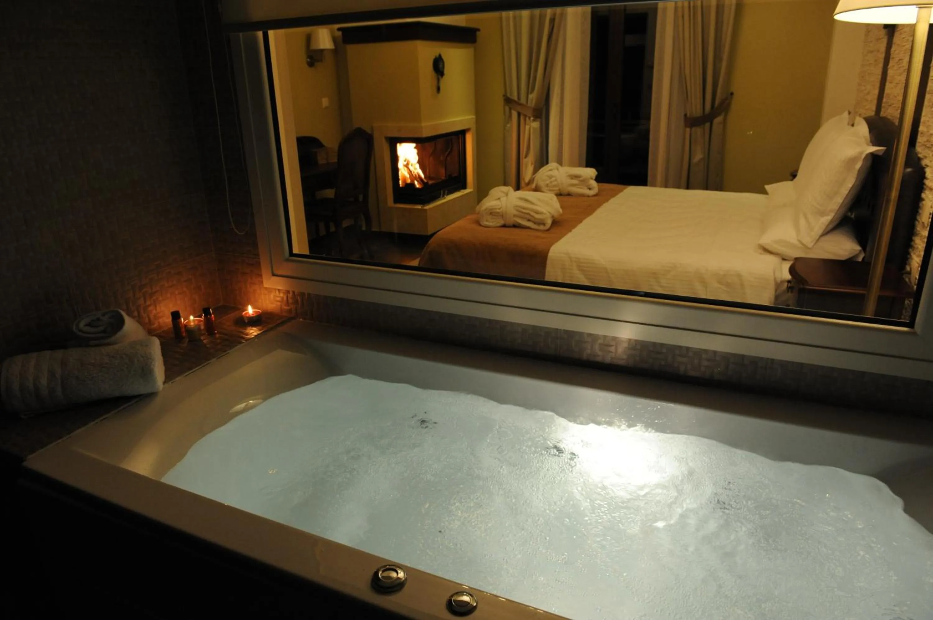 Spa and wellness centre/facilities, Bed in Agapi Luxury Hotel