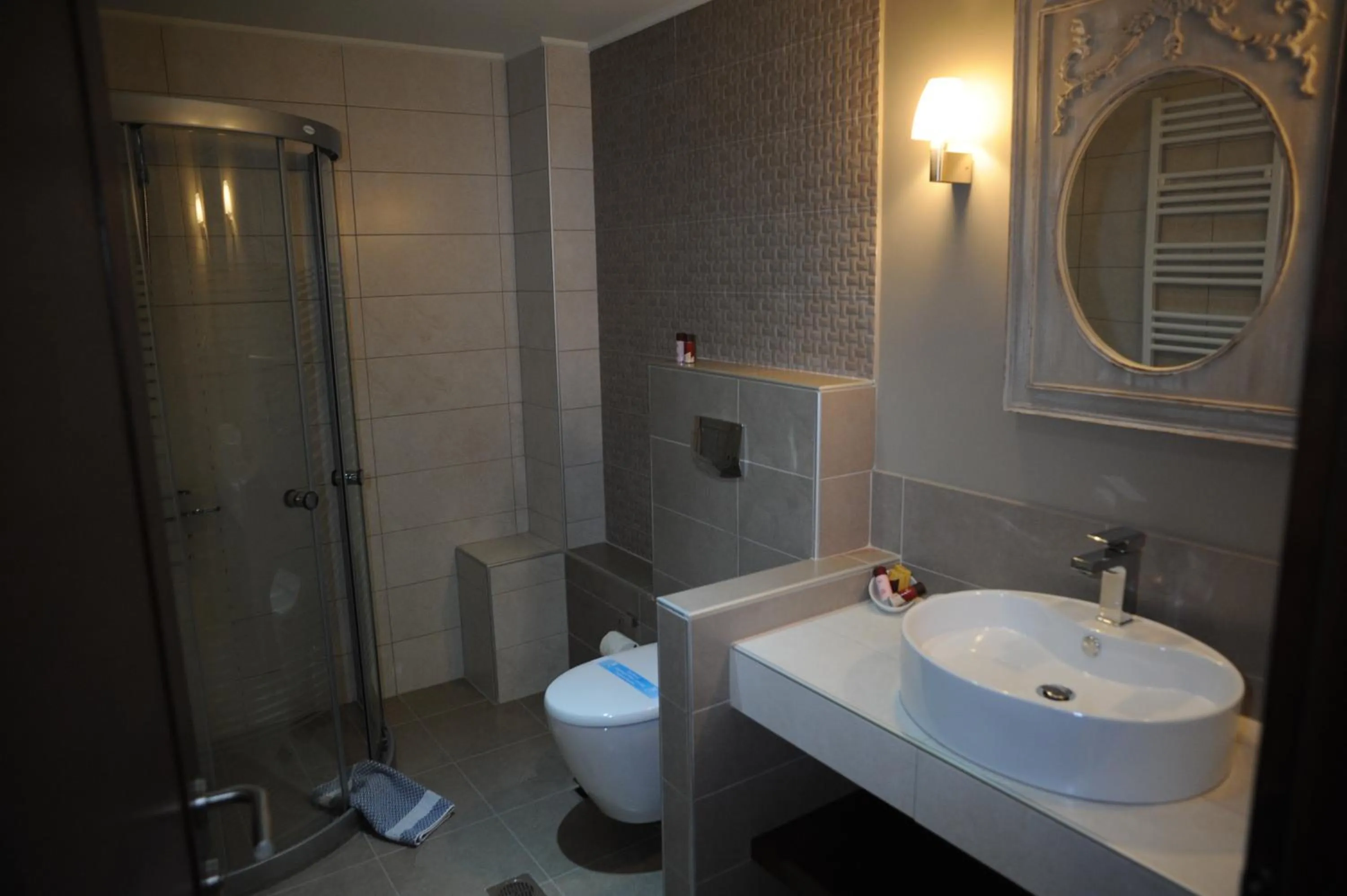 Bathroom in Agapi Luxury Hotel
