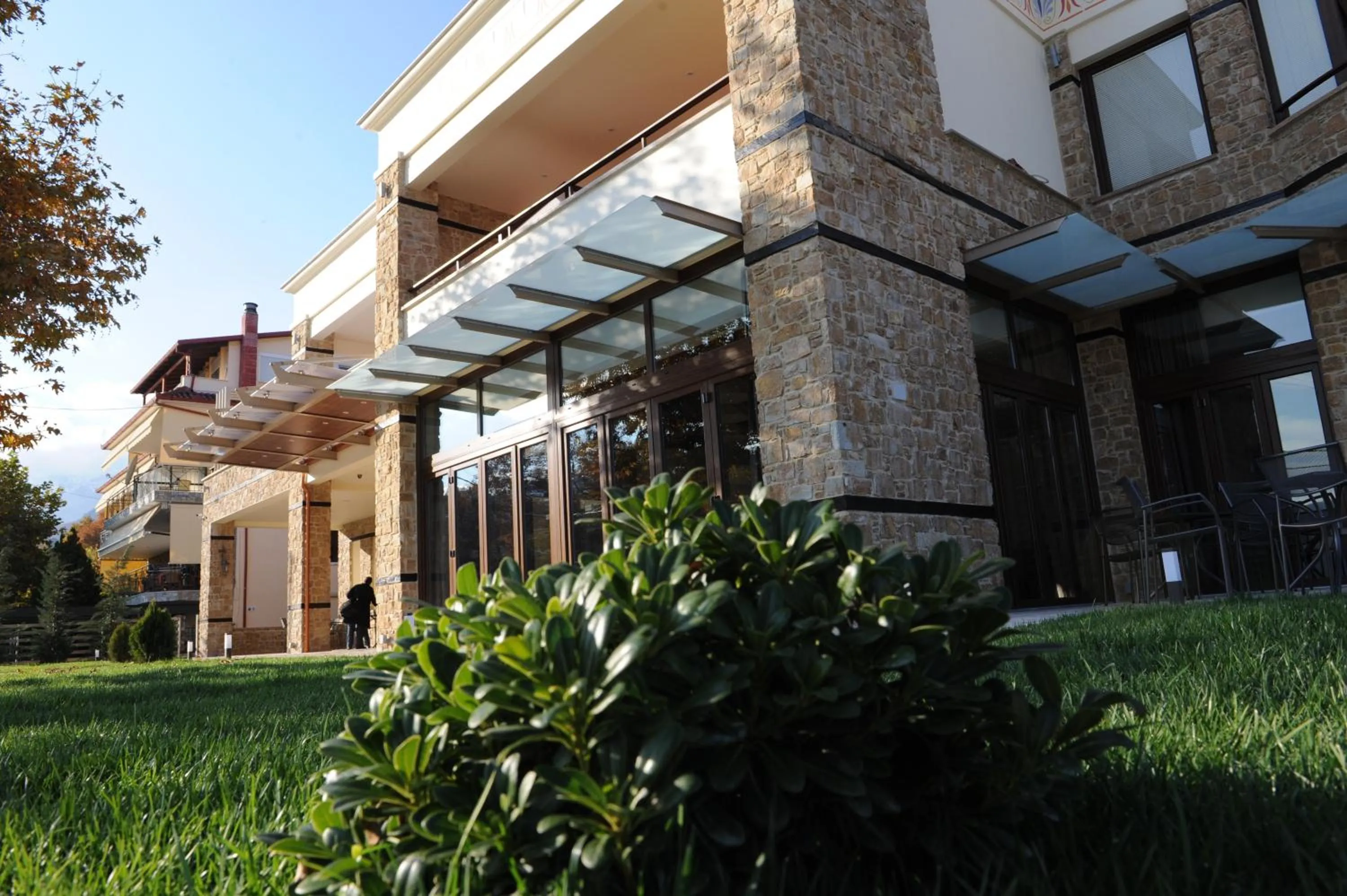 Facade/entrance in Agapi Luxury Hotel
