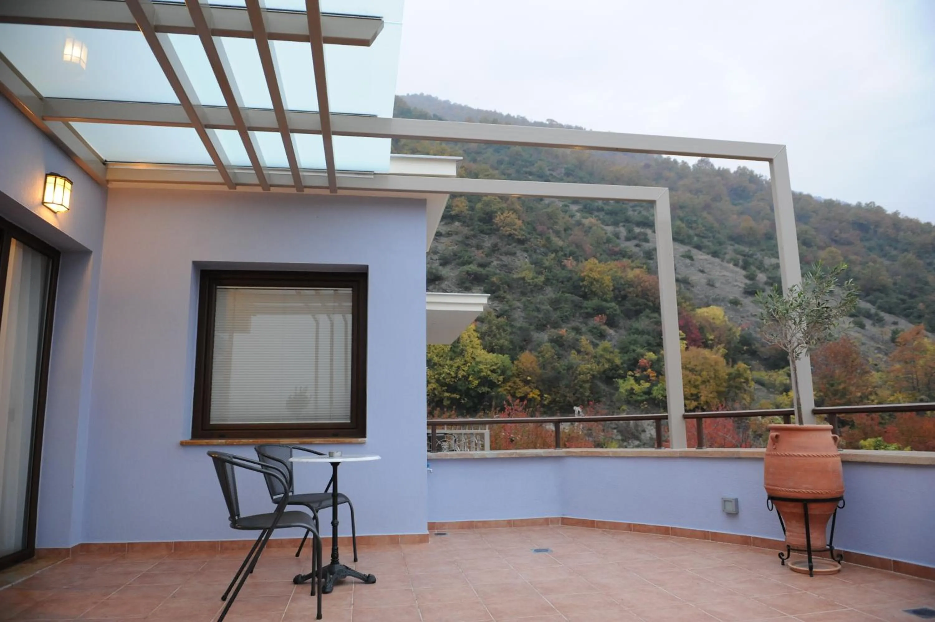 Balcony/Terrace in Agapi Luxury Hotel