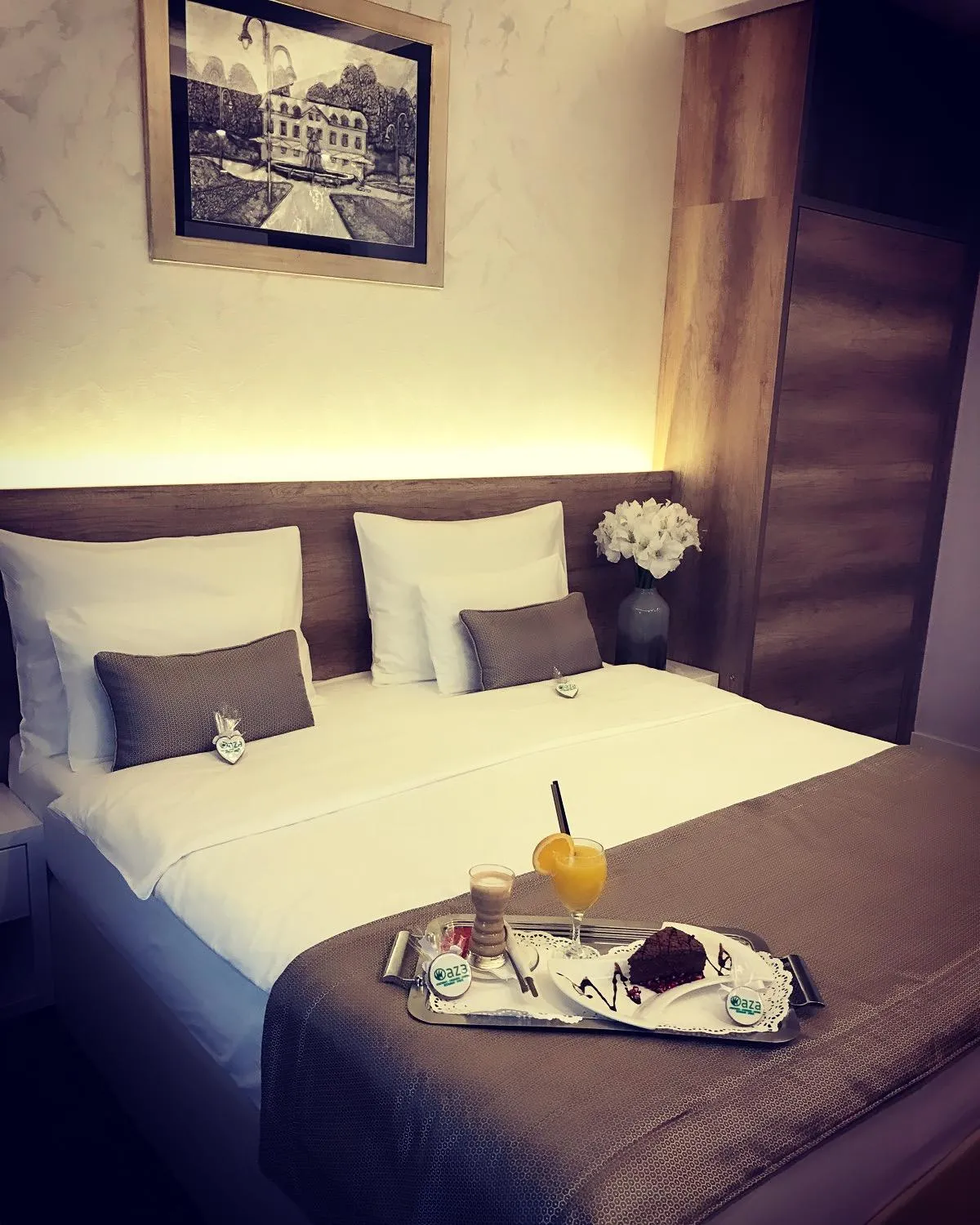 Bed in Villas and apartments Oaza