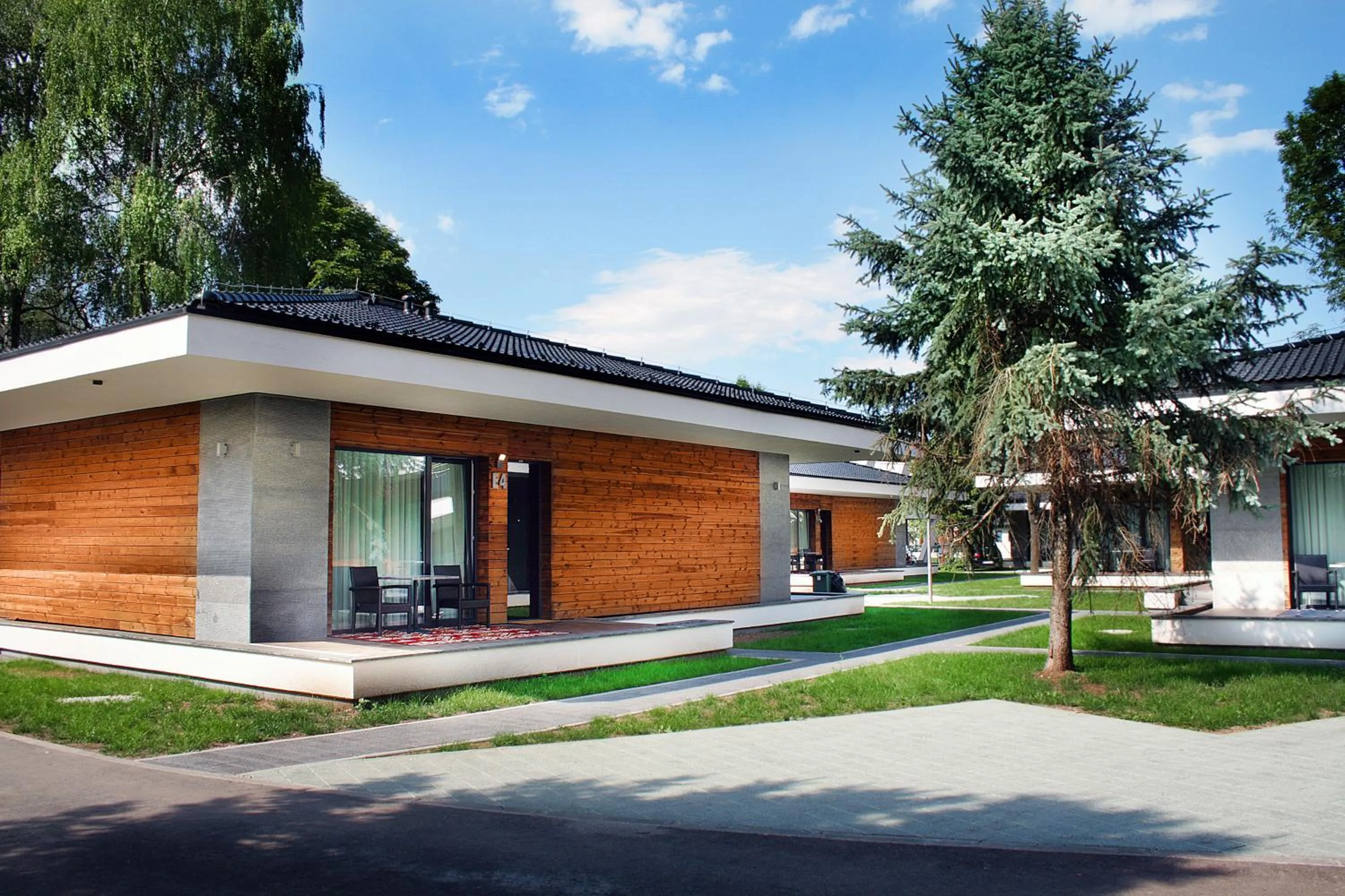 Garden in Villas and apartments Oaza