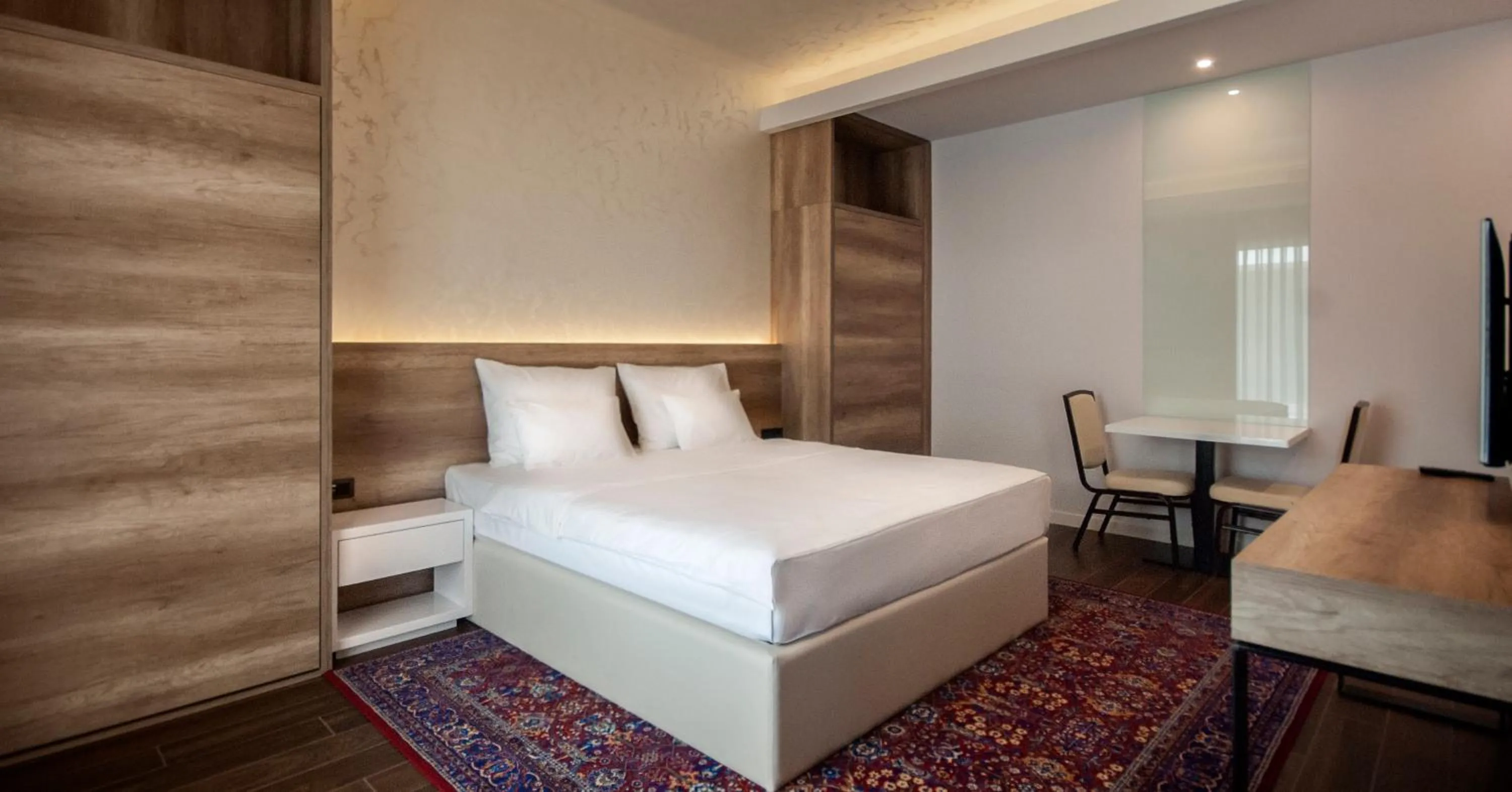 Bedroom, Bed in Villas and apartments Oaza