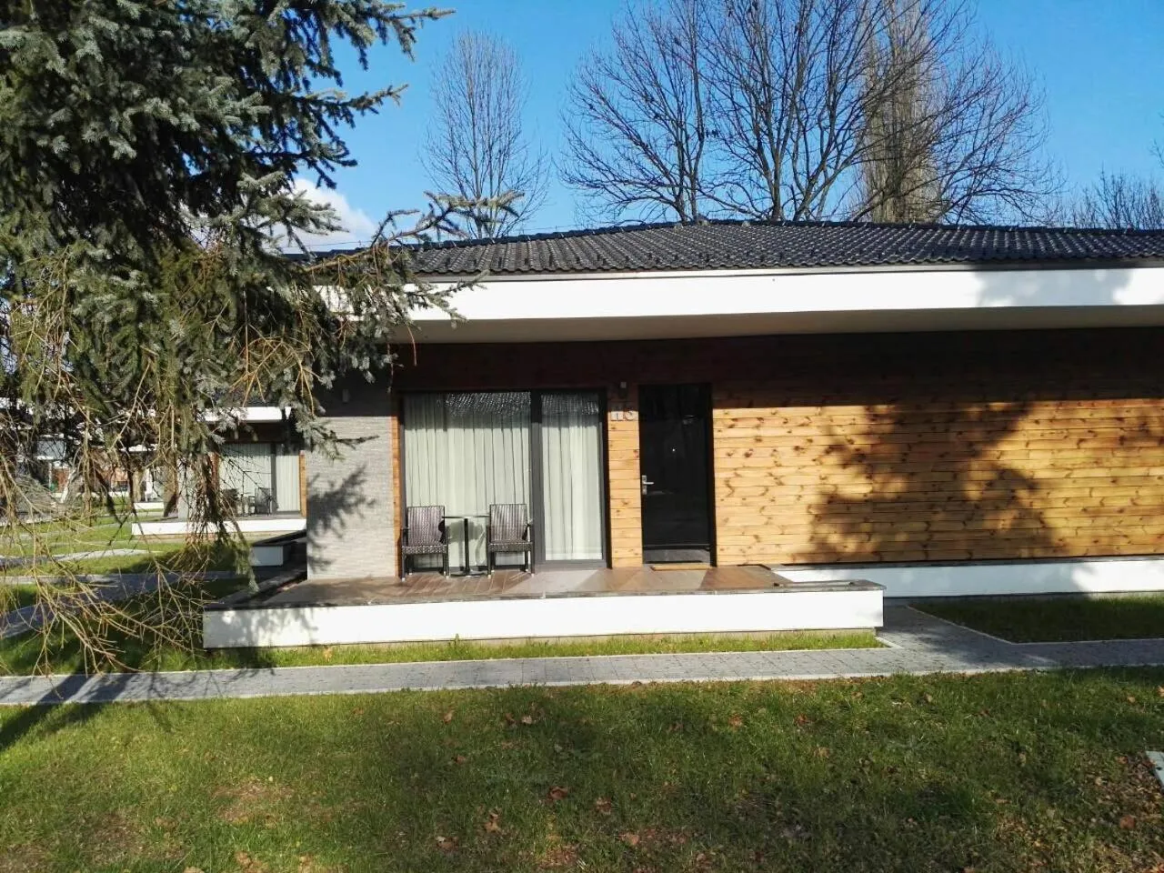 Street view in Villas and apartments Oaza