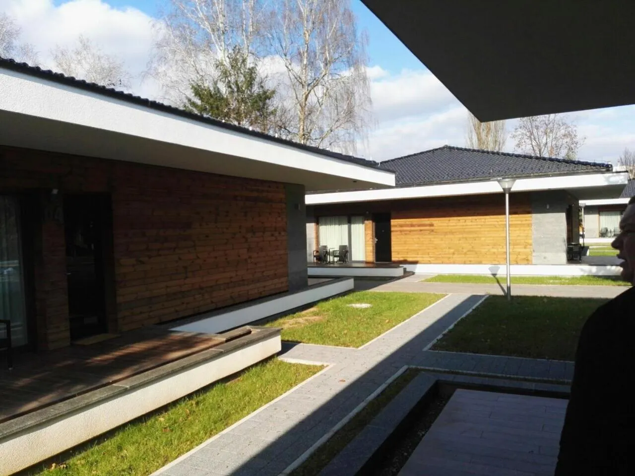 Street view in Villas and apartments Oaza