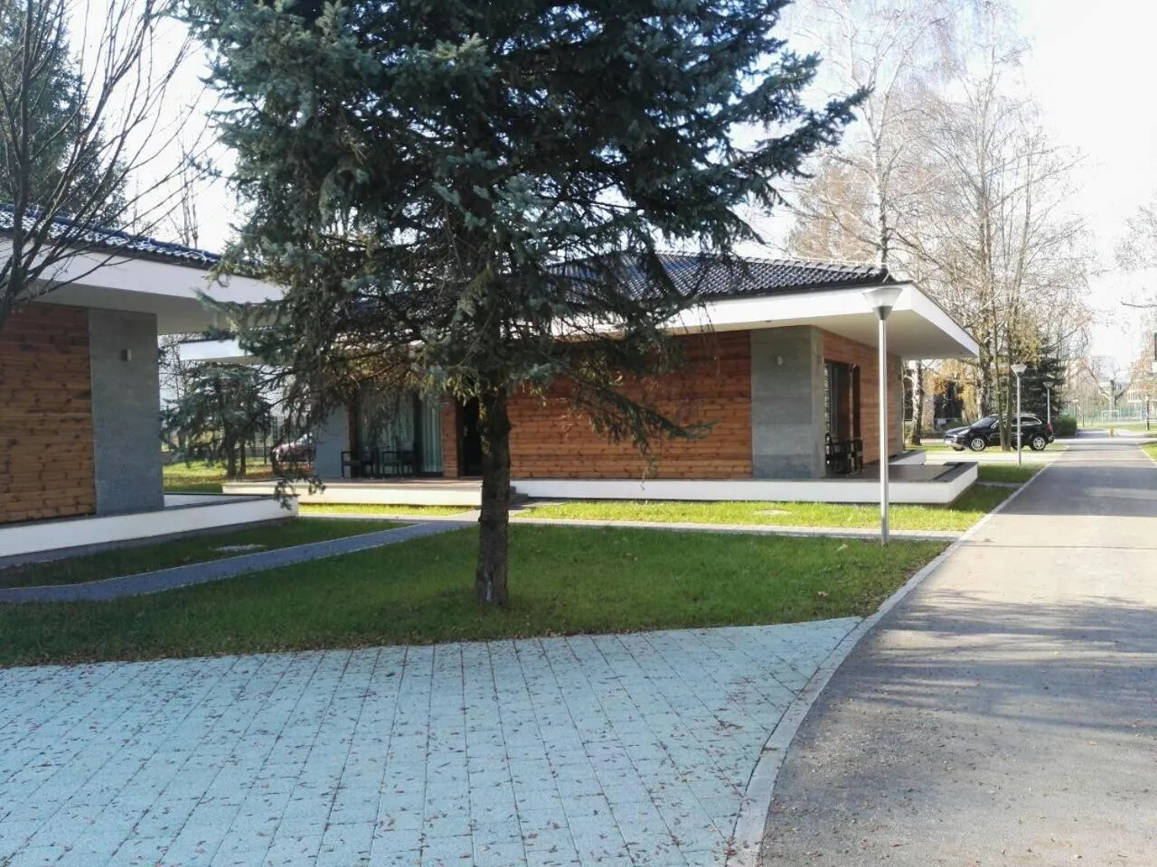 Street view in Villas and apartments Oaza