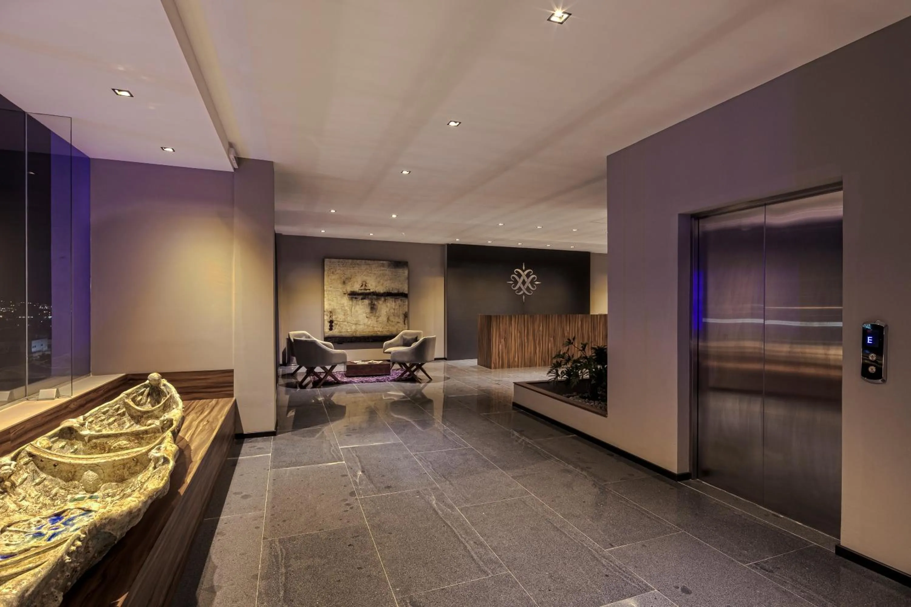 elevator in Kharma Suites