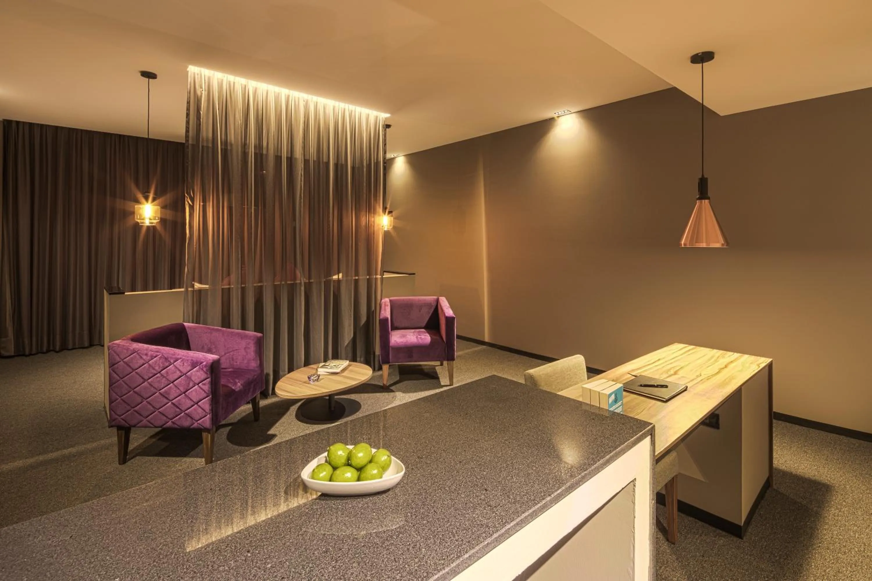 Living room in Kharma Suites