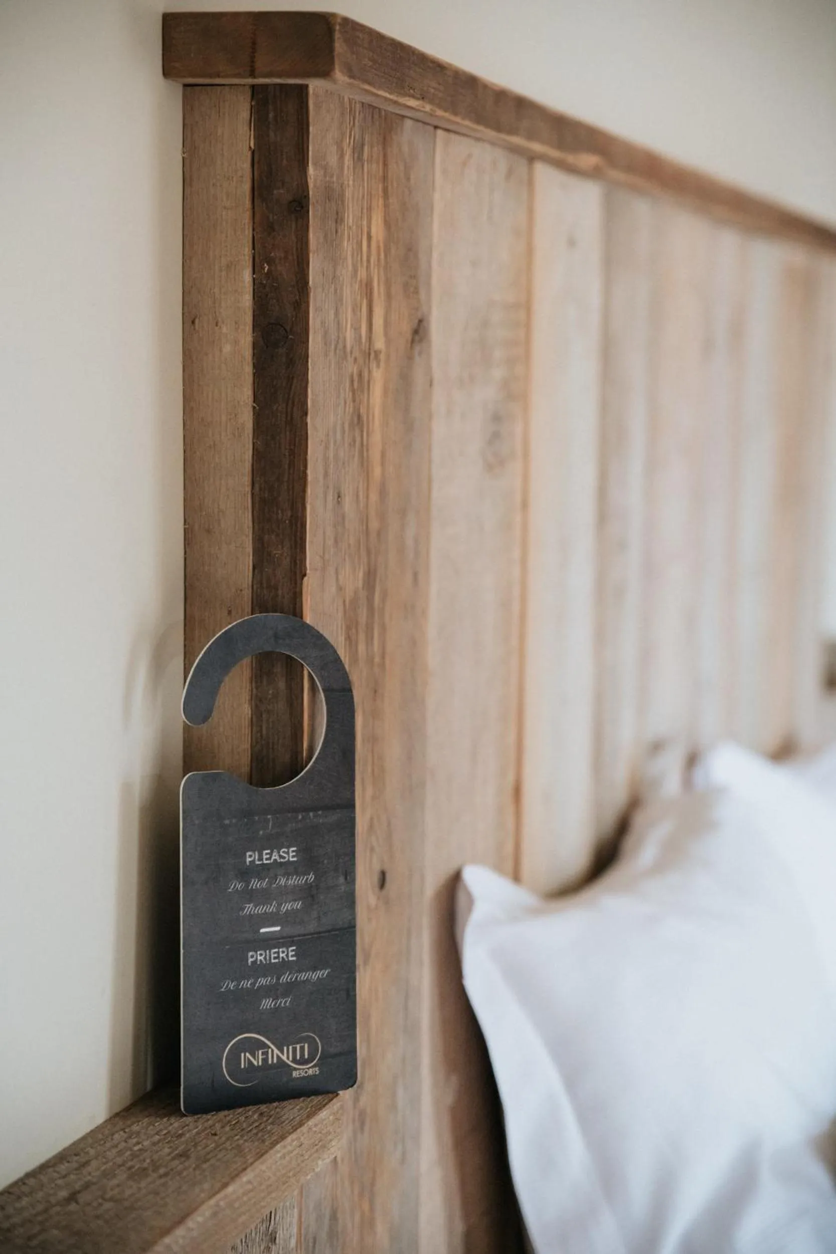 Bed in La Merveilleuse by Infiniti hôtel