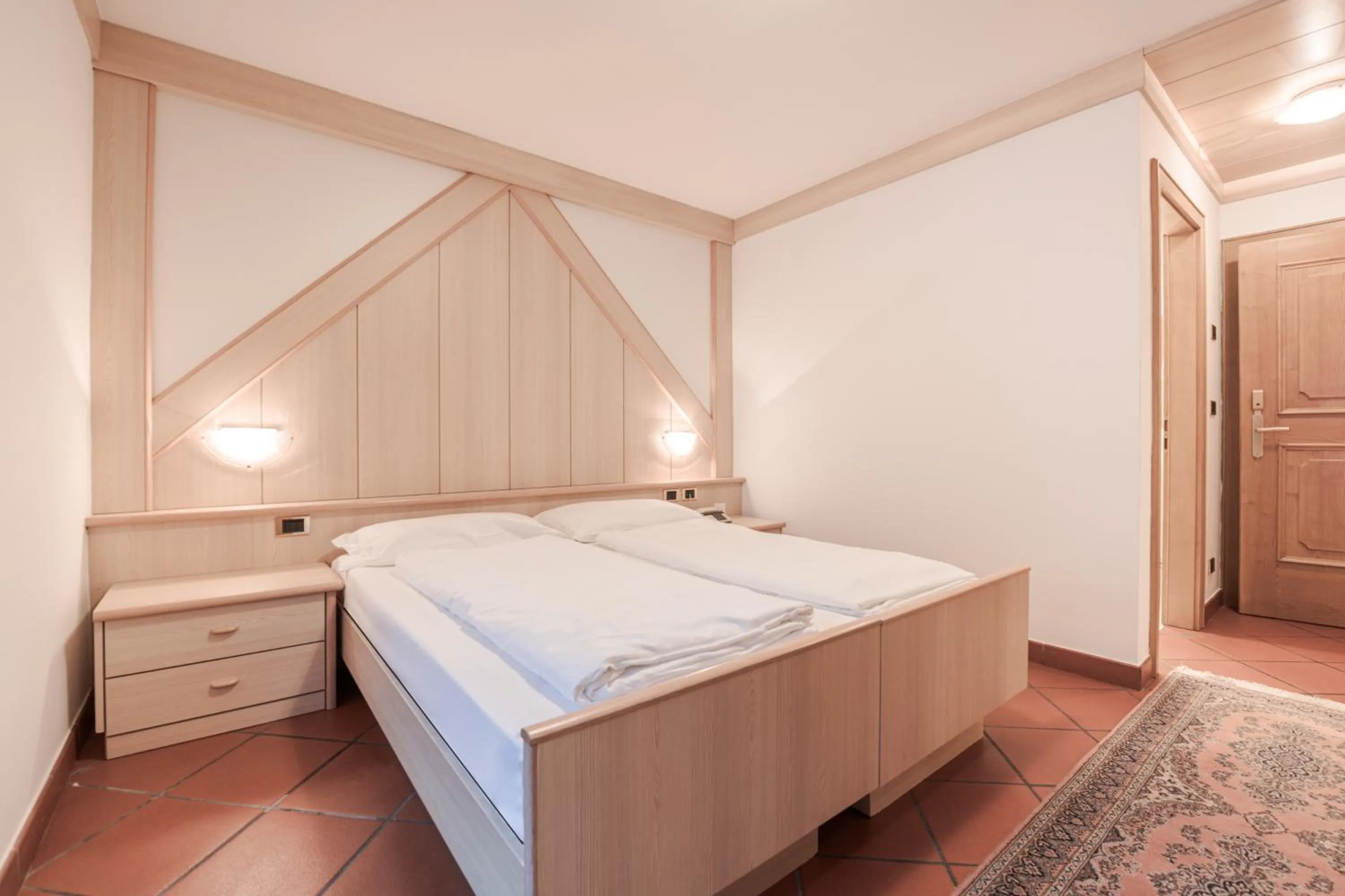 Bedroom, Bed in Hotel Foresta