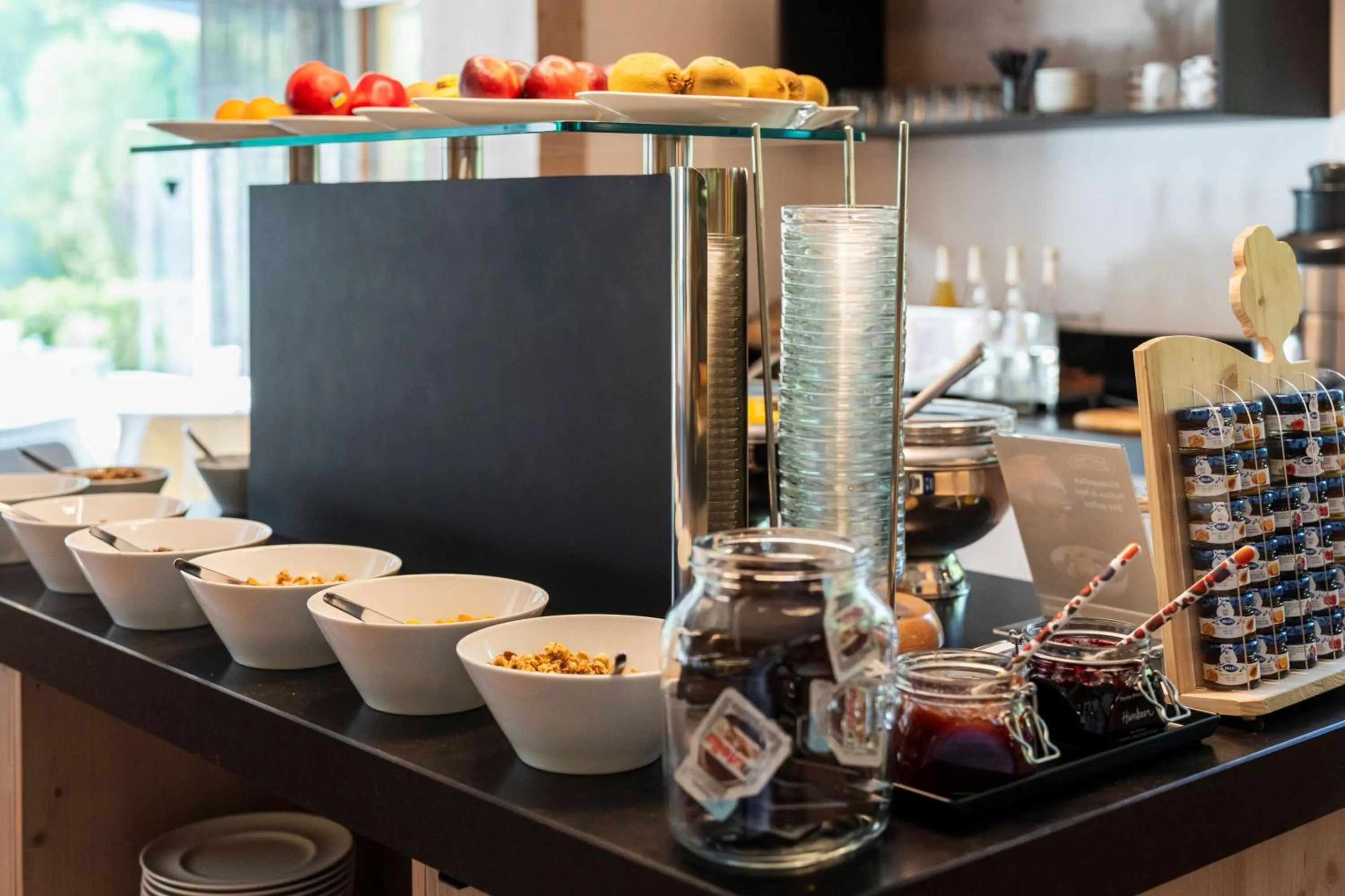 Buffet breakfast in Hotel Foresta