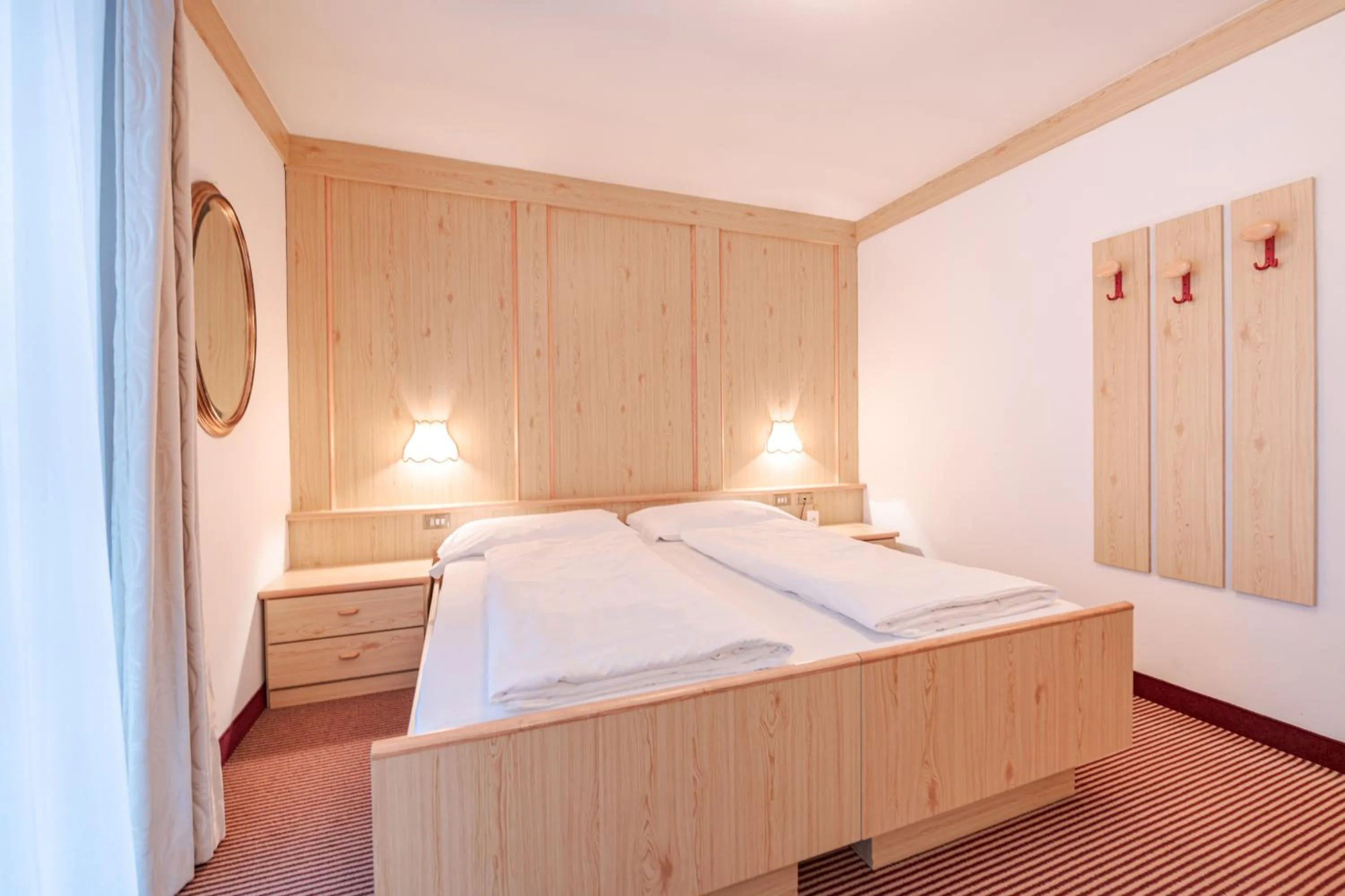 Bed in Hotel Foresta