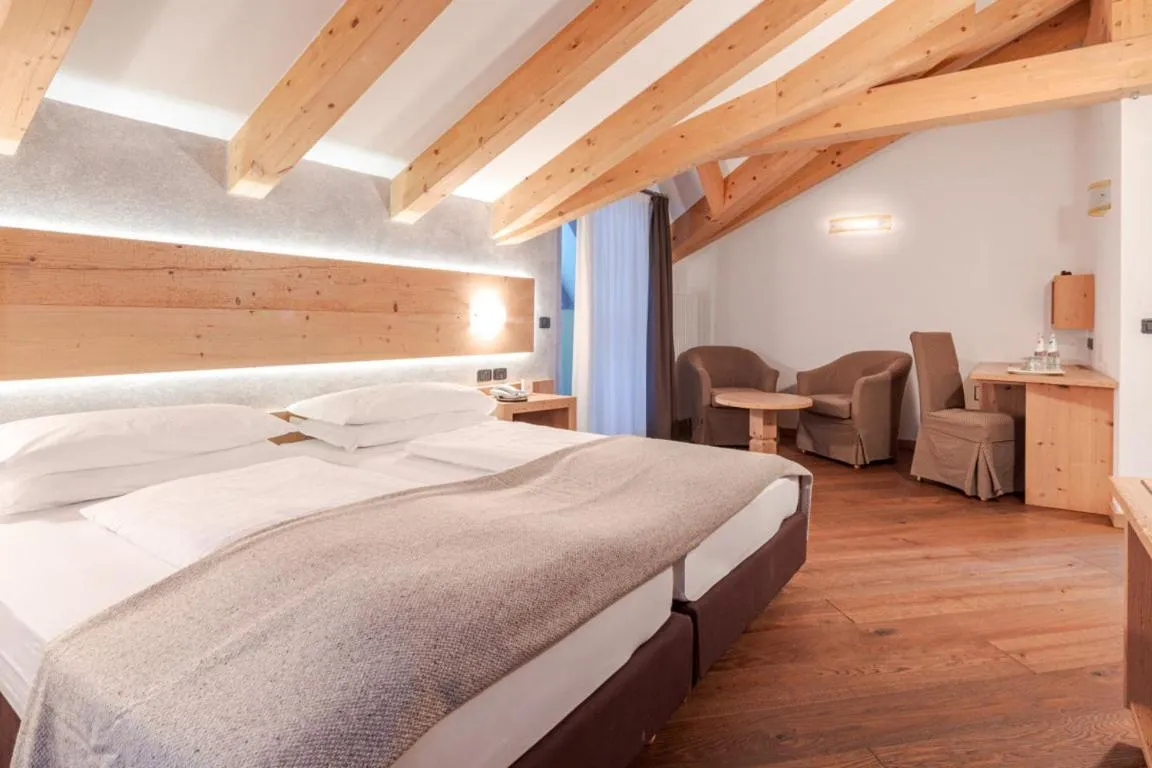 Bed in Hotel Foresta