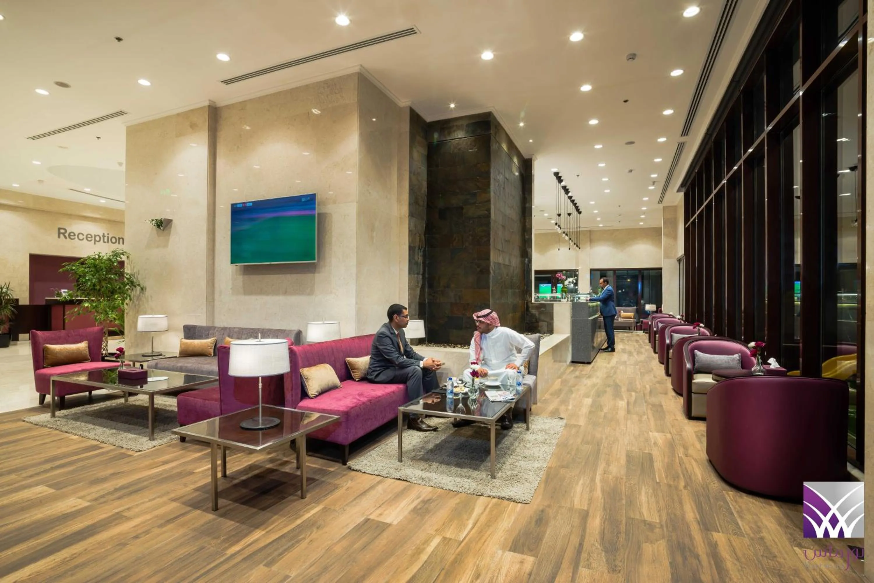 Lobby or reception in Normas Hotel