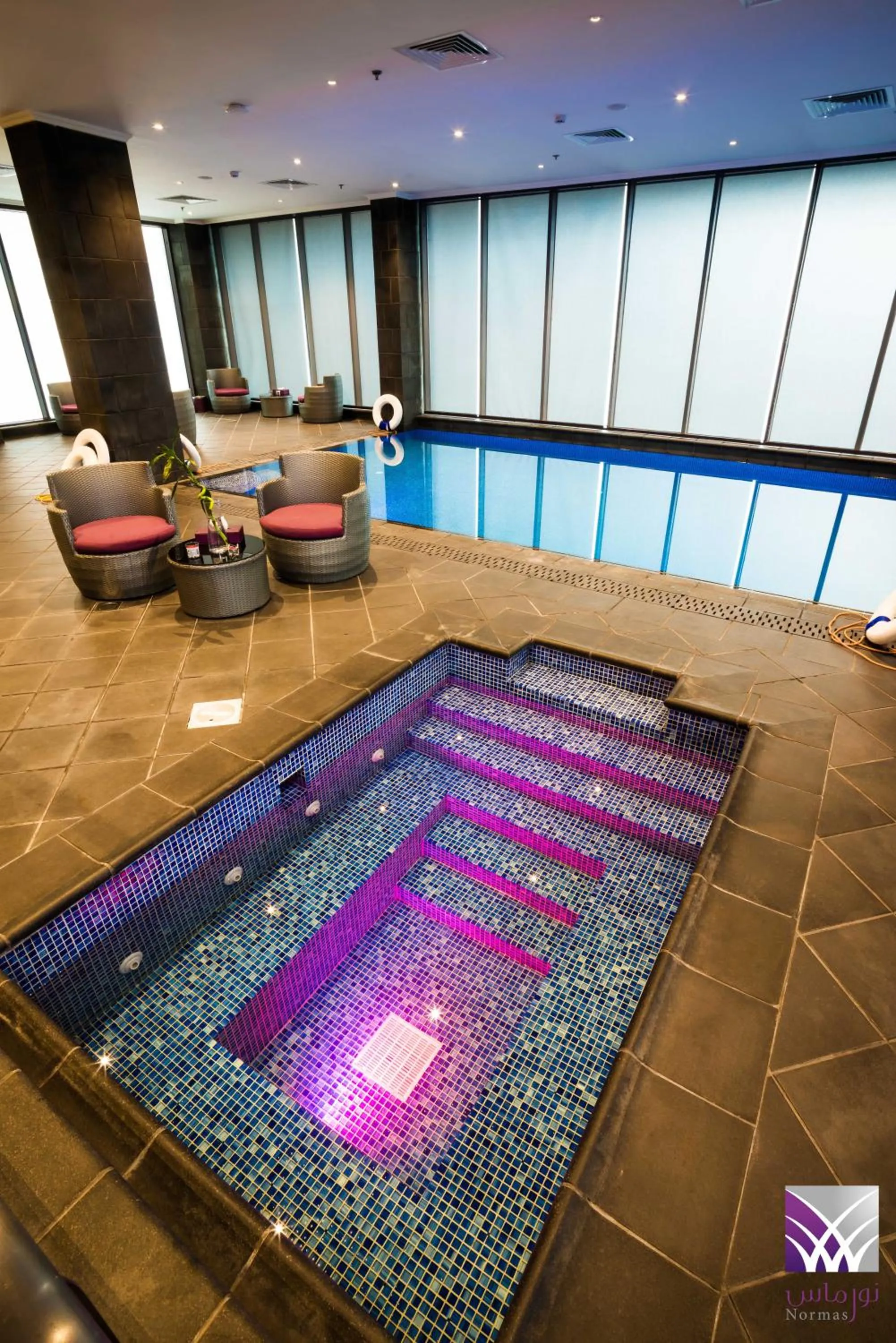 Hot Tub in Normas Hotel