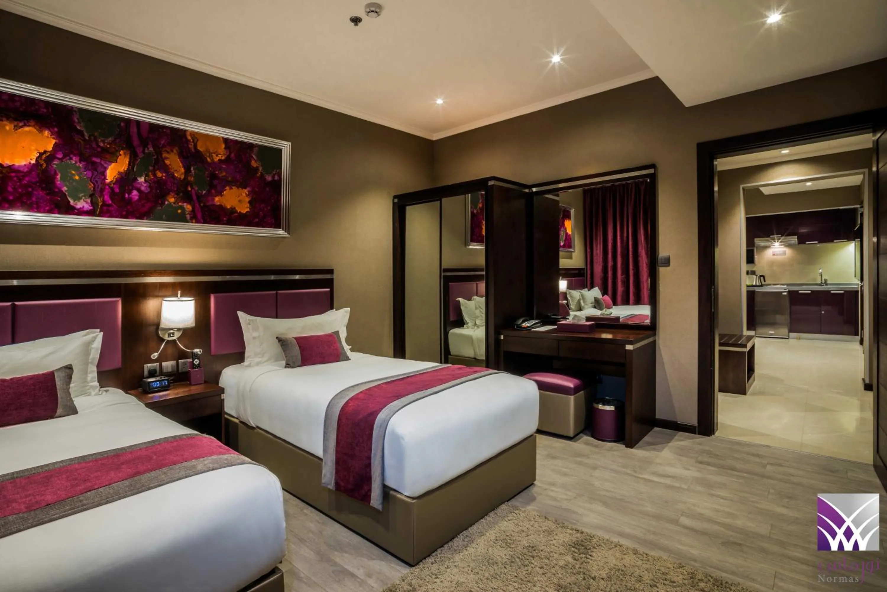 bunk bed, Bed in Normas Hotel