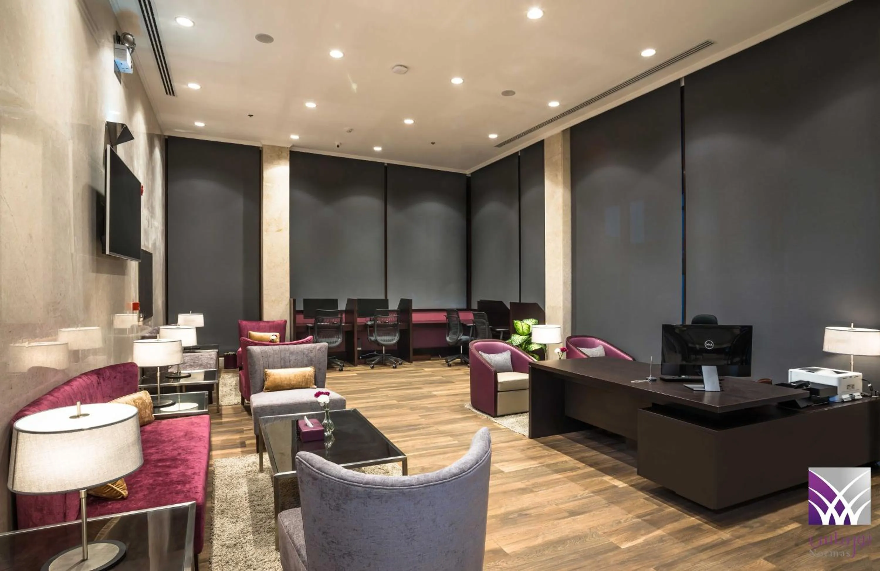 Lounge or bar in Normas Hotel