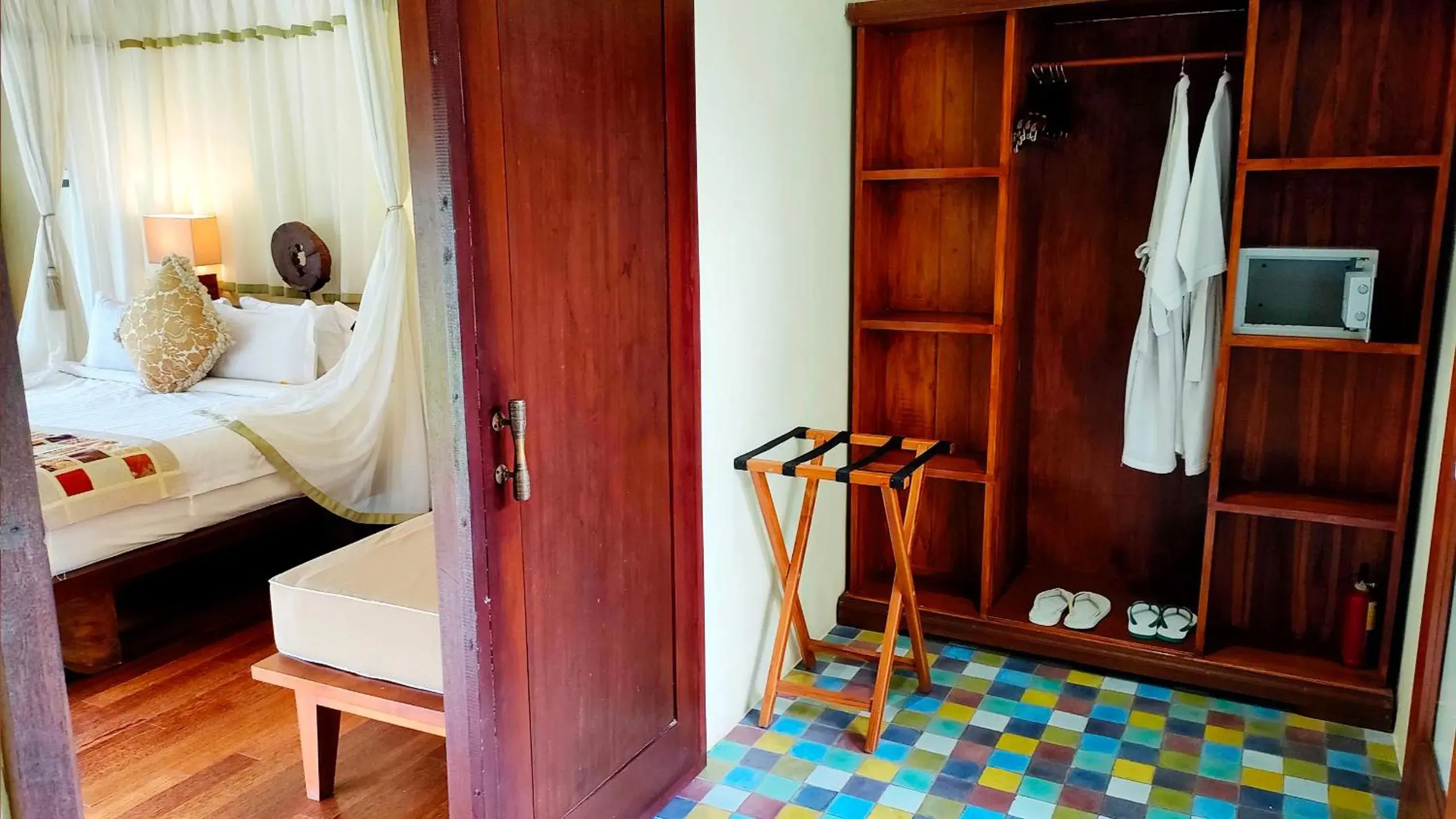 Bed in Villa Nirvana Bed in Villa Nirvana