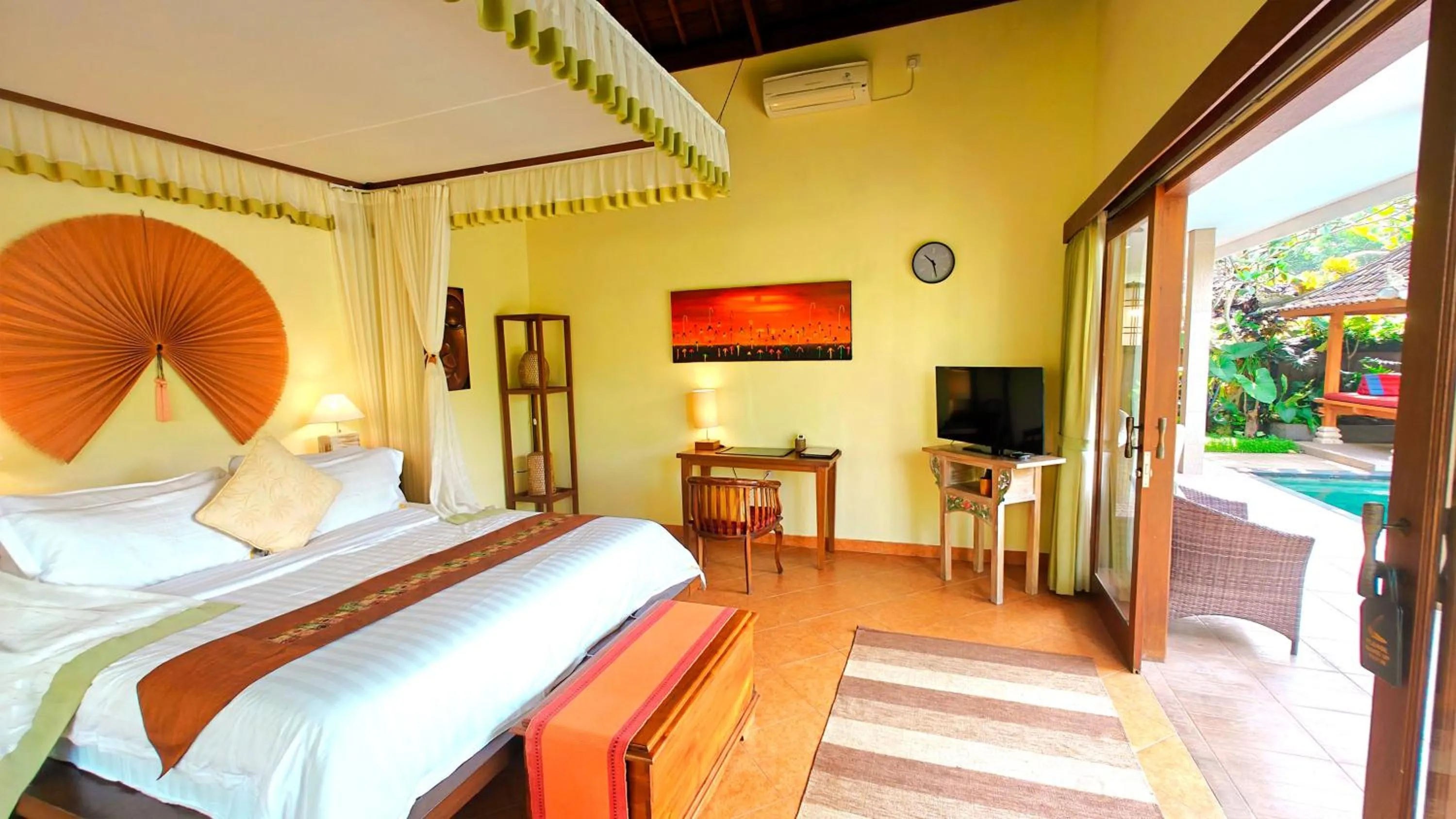 Bed in Villa Nirvana