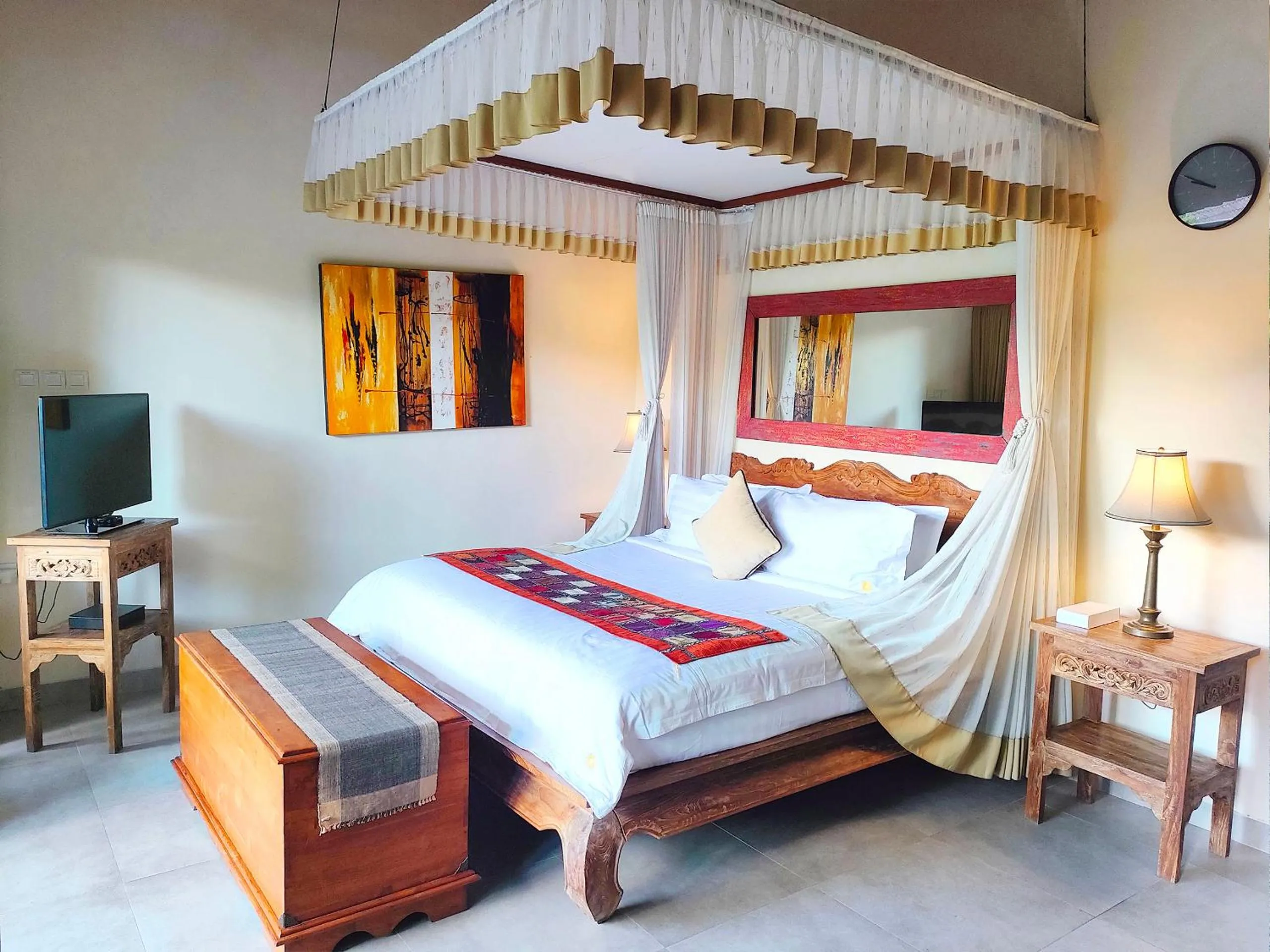 Property building, Bed in Villa Nirvana
