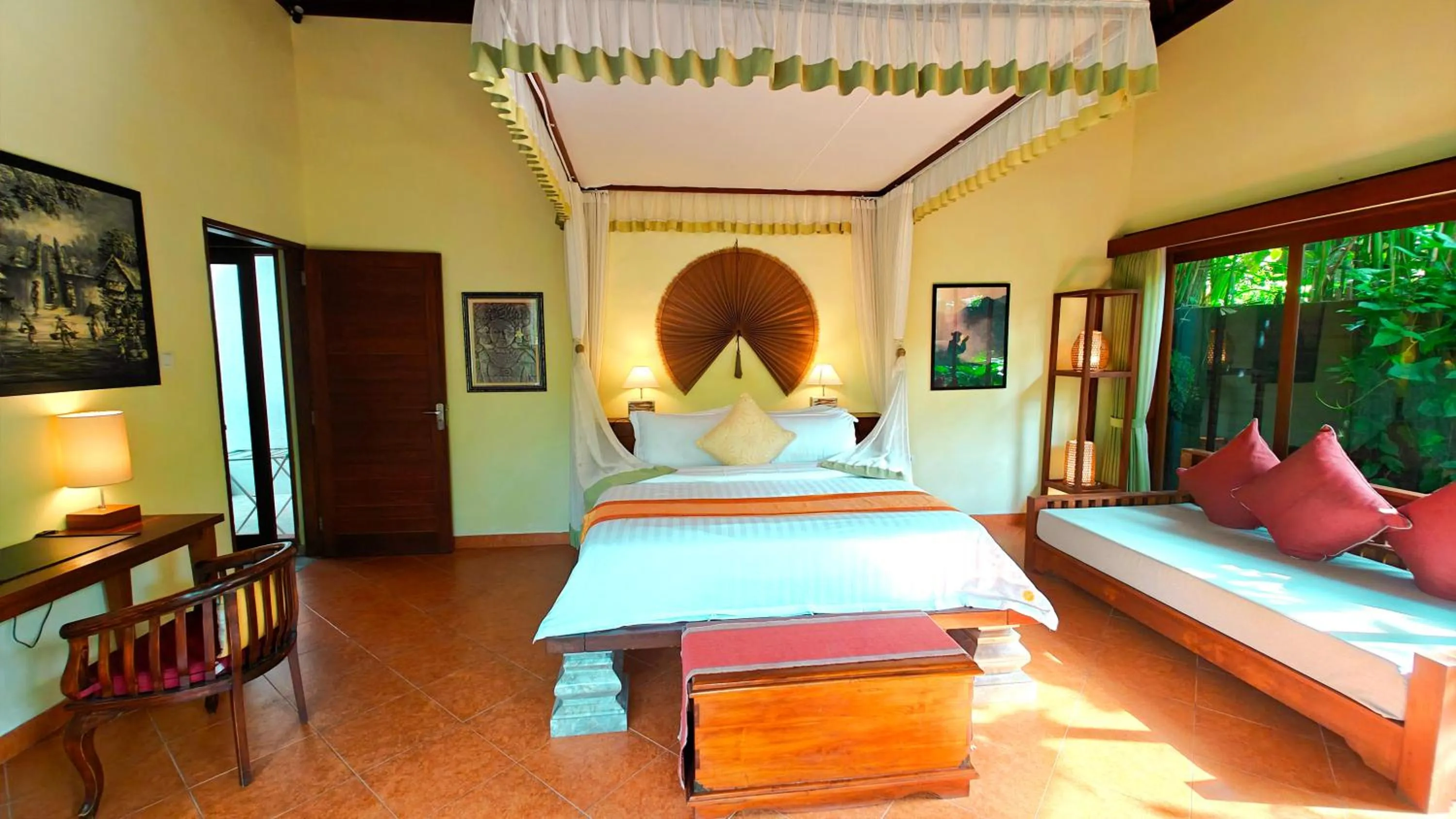 Bed in Villa Nirvana