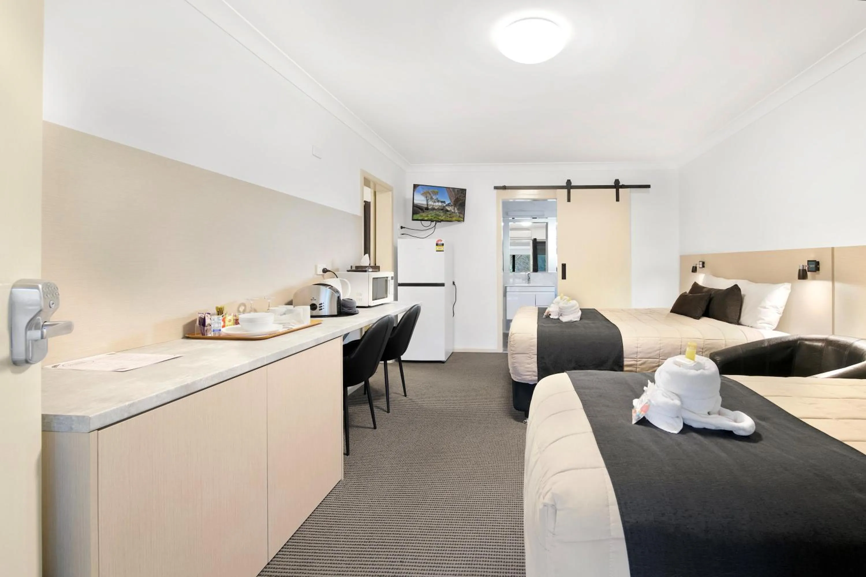 Bedroom, Bed in Kandos Fairways Motel