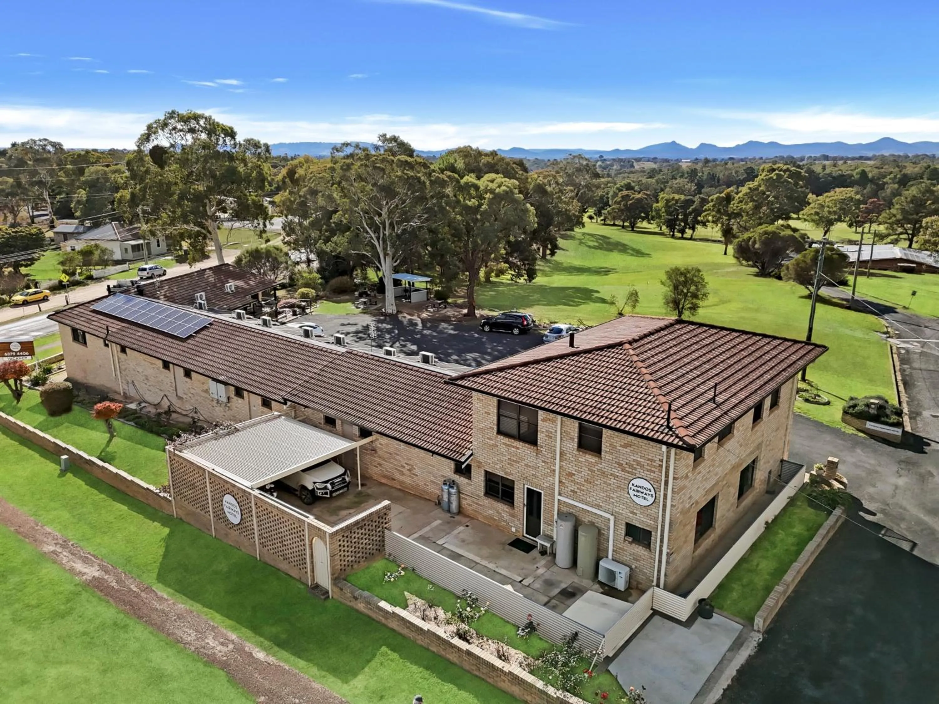 Property building in Kandos Fairways Motel