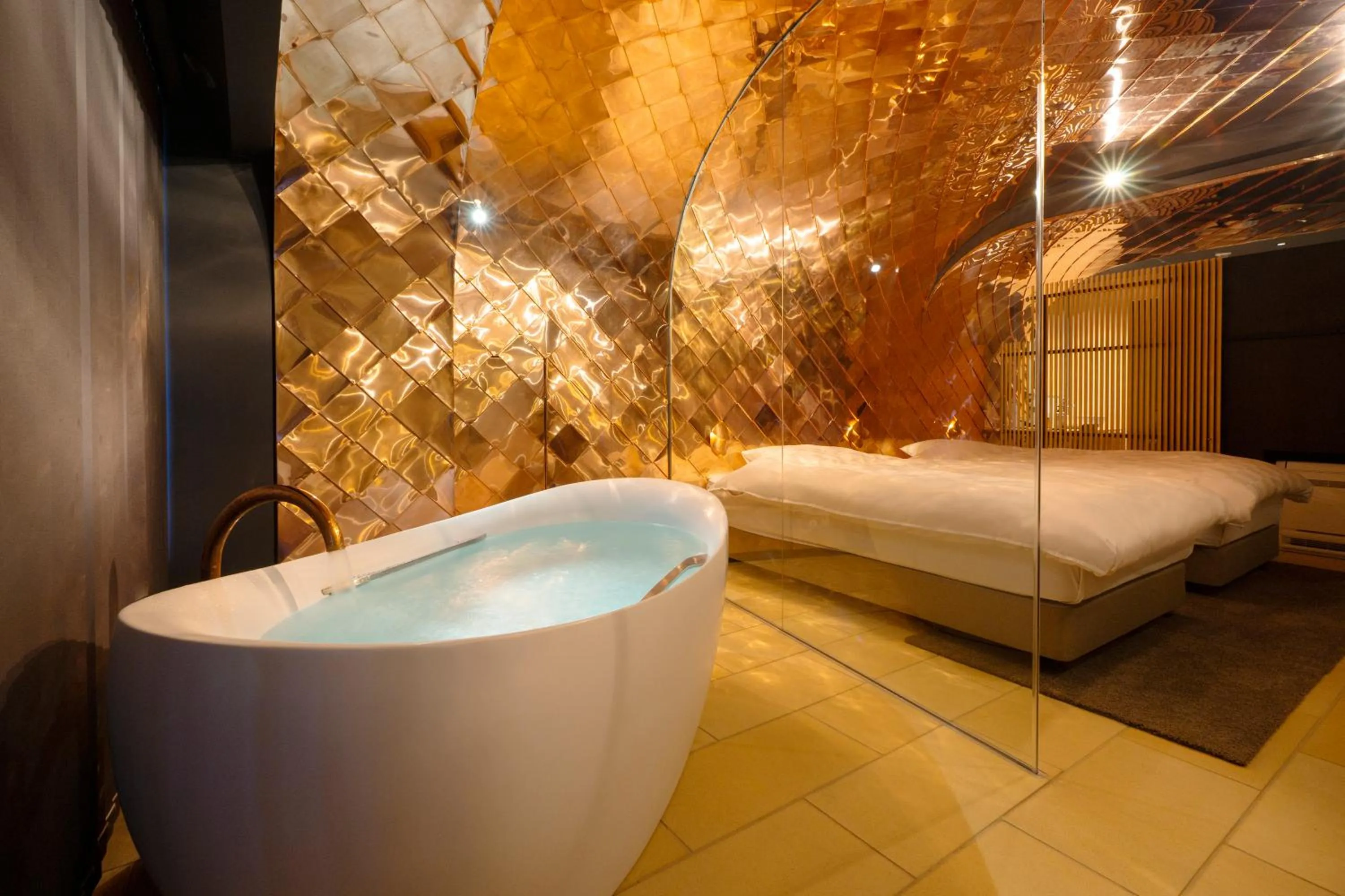 Bathroom in Kameya Hotel