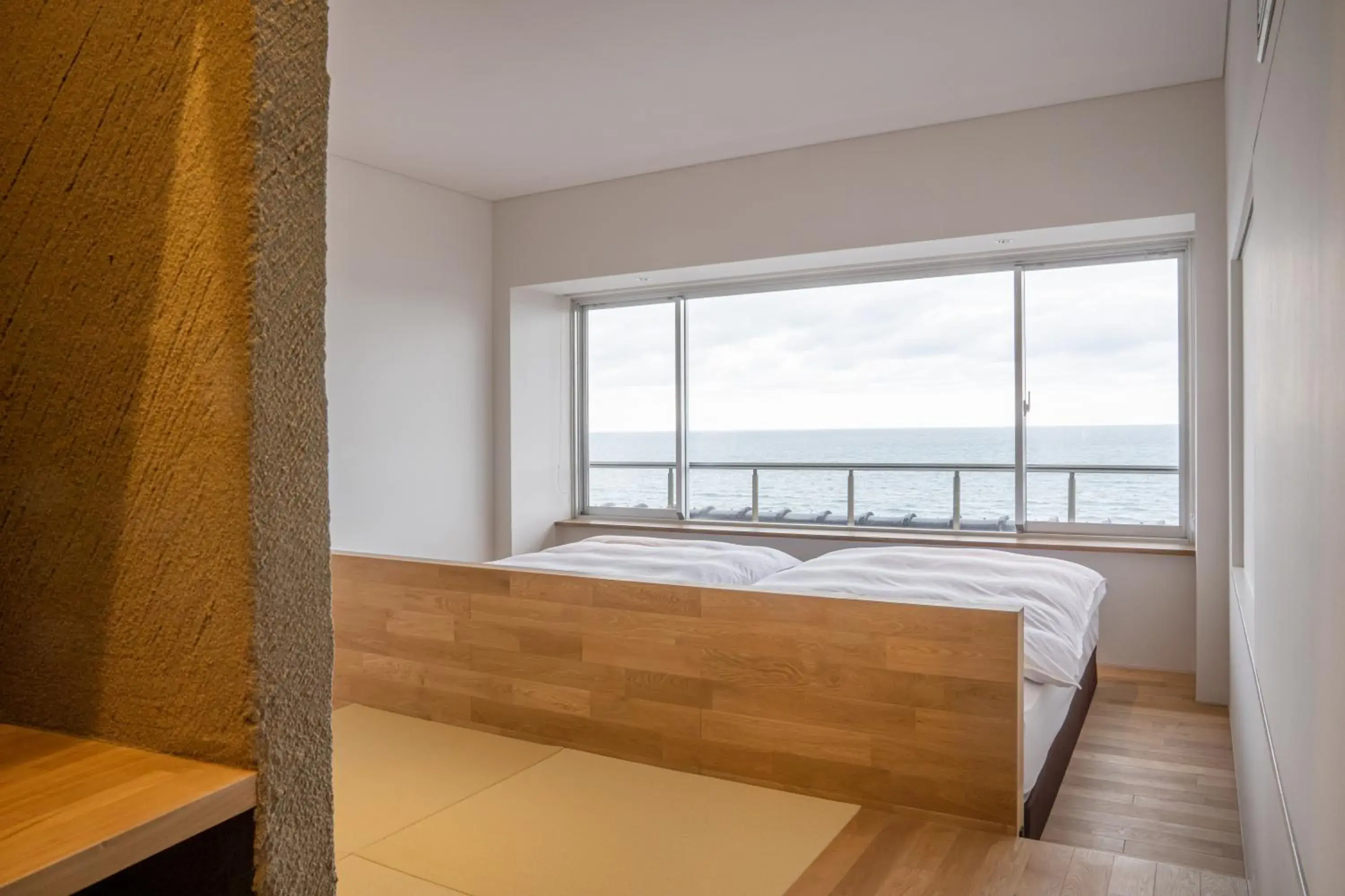 Twin Room with Sea View - single occupancy in Kameya Hotel Twin Room with Sea View - single occupancy in Kameya Hotel