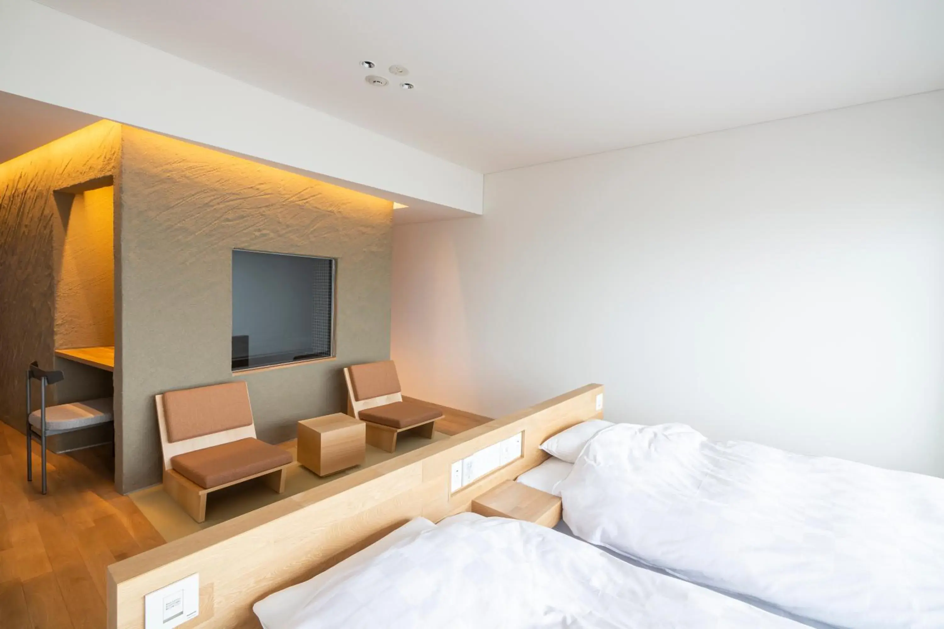 Twin Room with Sea View - single occupancy in Kameya Hotel Twin Room with Sea View - single occupancy in Kameya Hotel