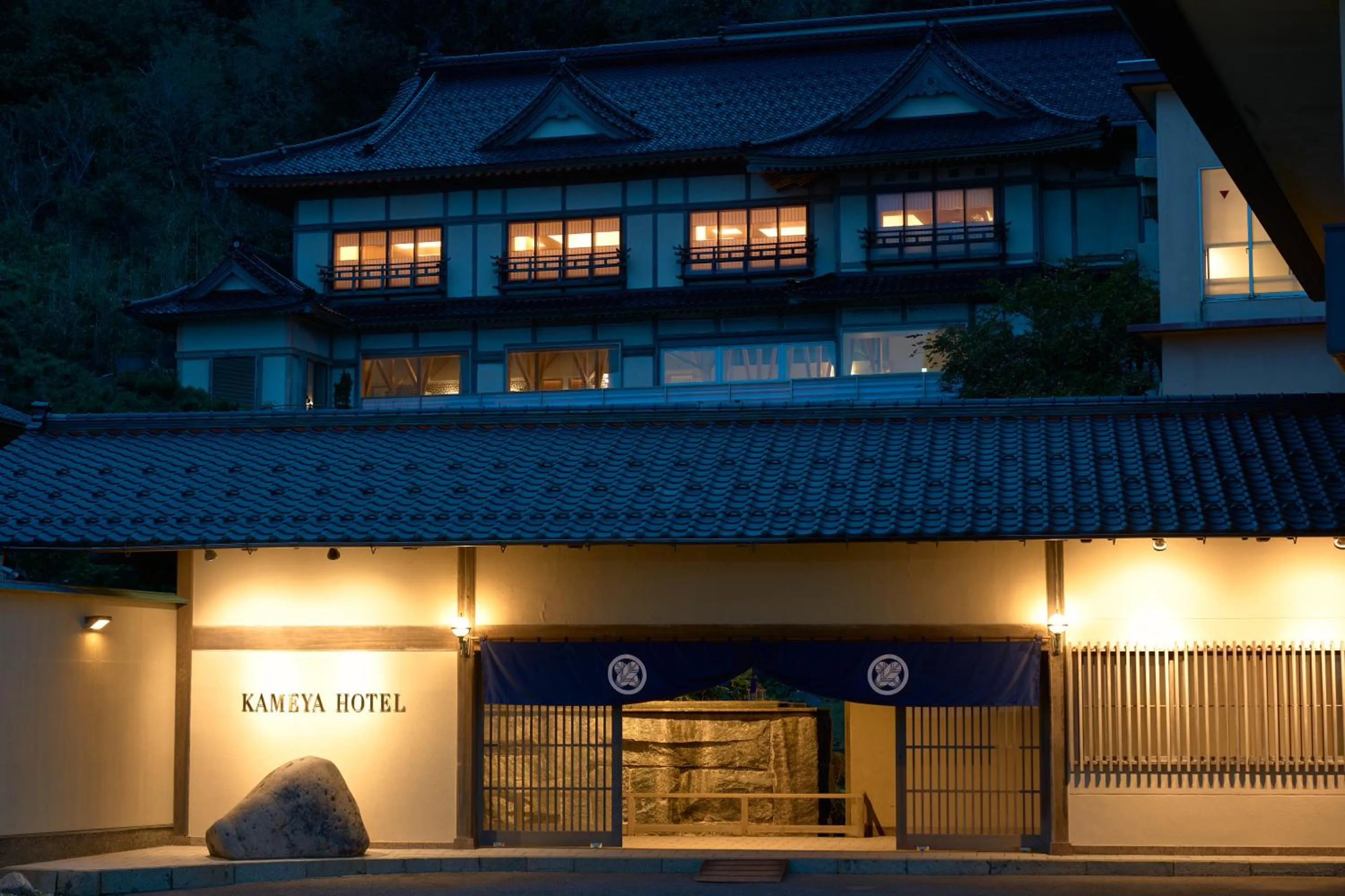 Property building in Kameya Hotel
