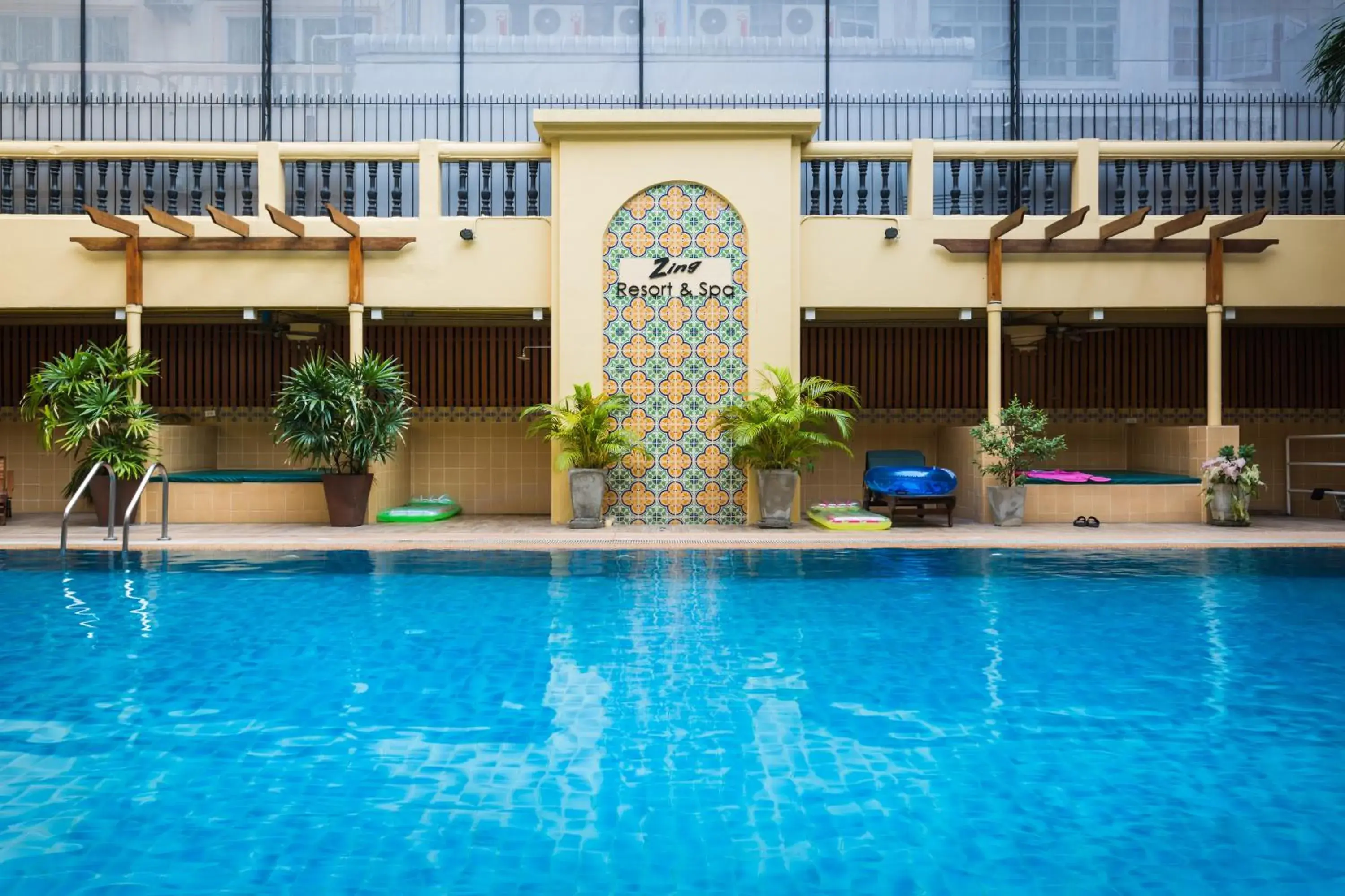 Swimming pool in Zing Resort & Spa Swimming pool in Zing Resort & Spa