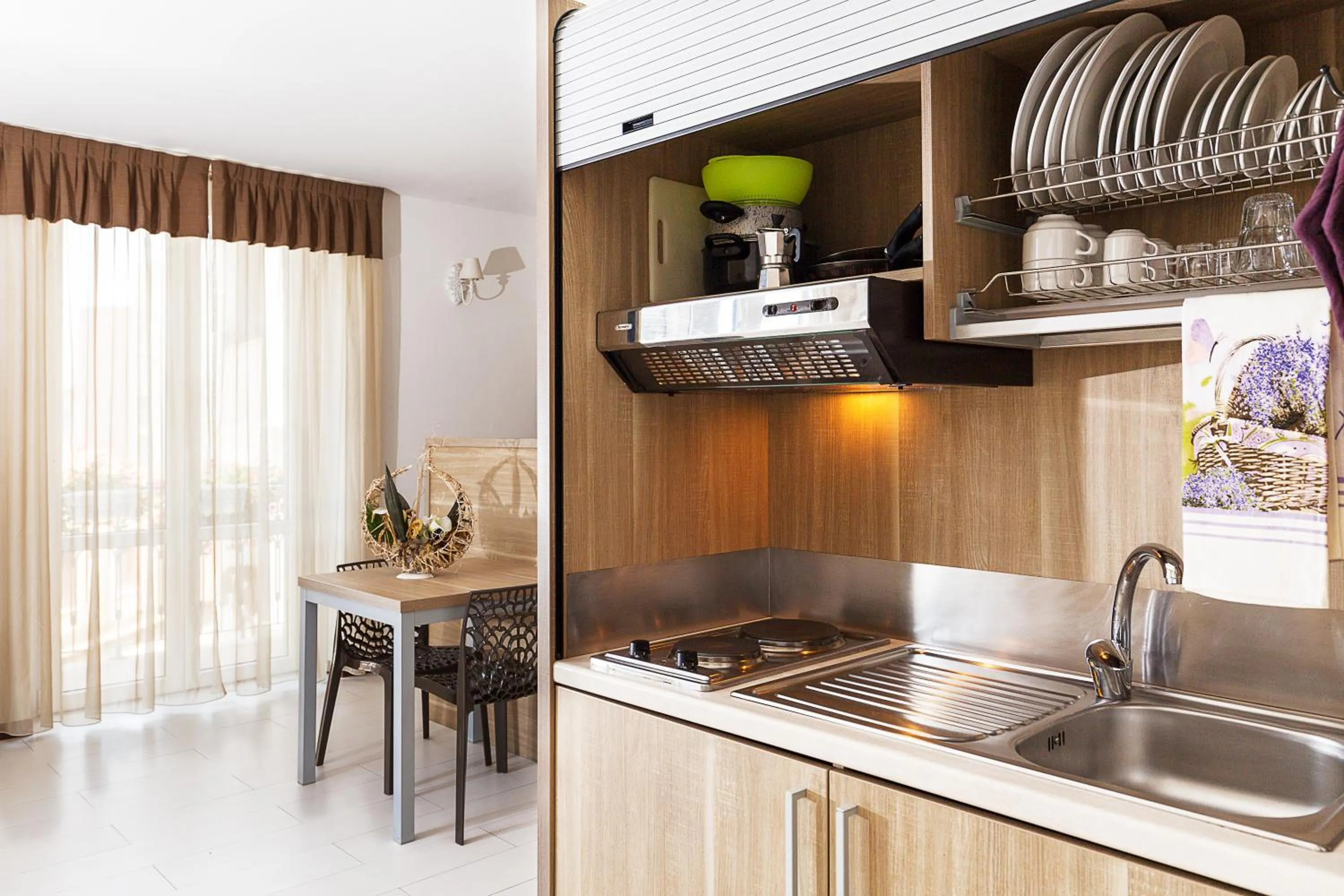 Kitchen or kitchenette in Le Residenze del Centro
